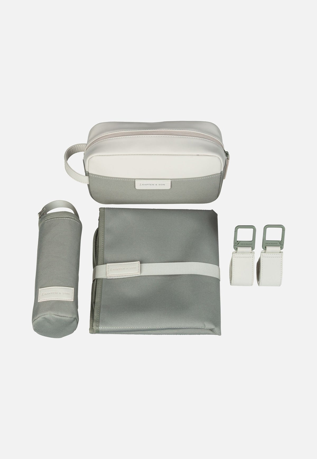 Kapten & Son Bergen Pro Diaper BP Muted Sage Rucksack