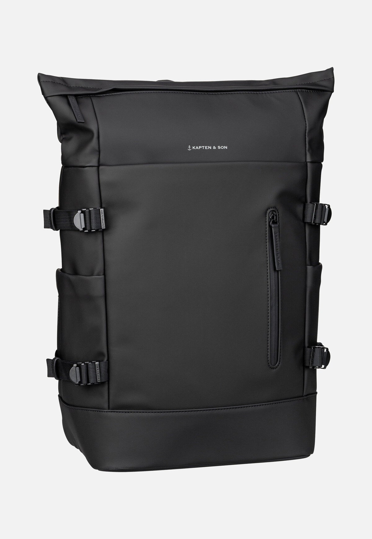 Kapten & Son Helsinki Pro All Black Rucksack