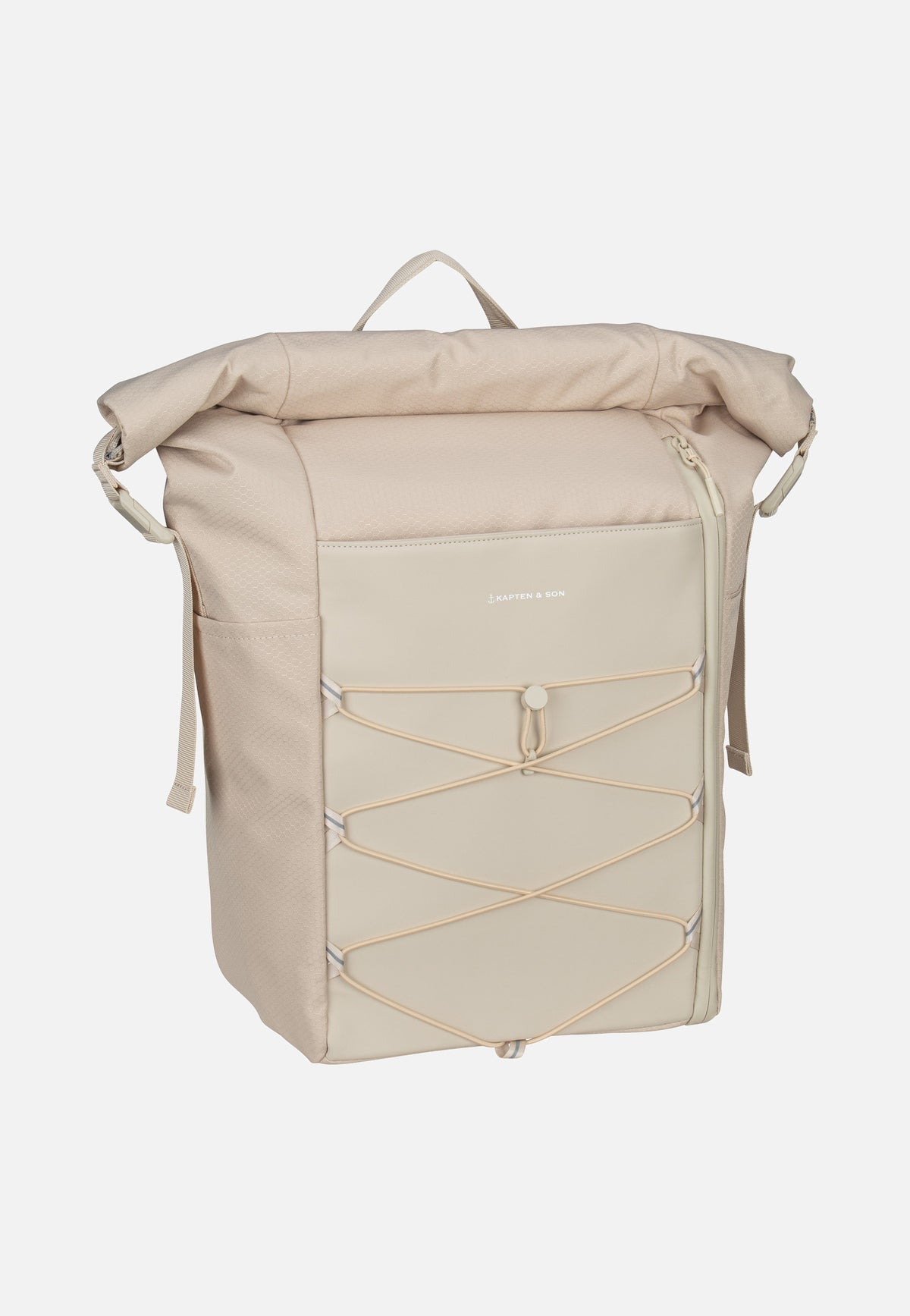 Kapten & Son Yoho Sandstone Rolltop Rucksack