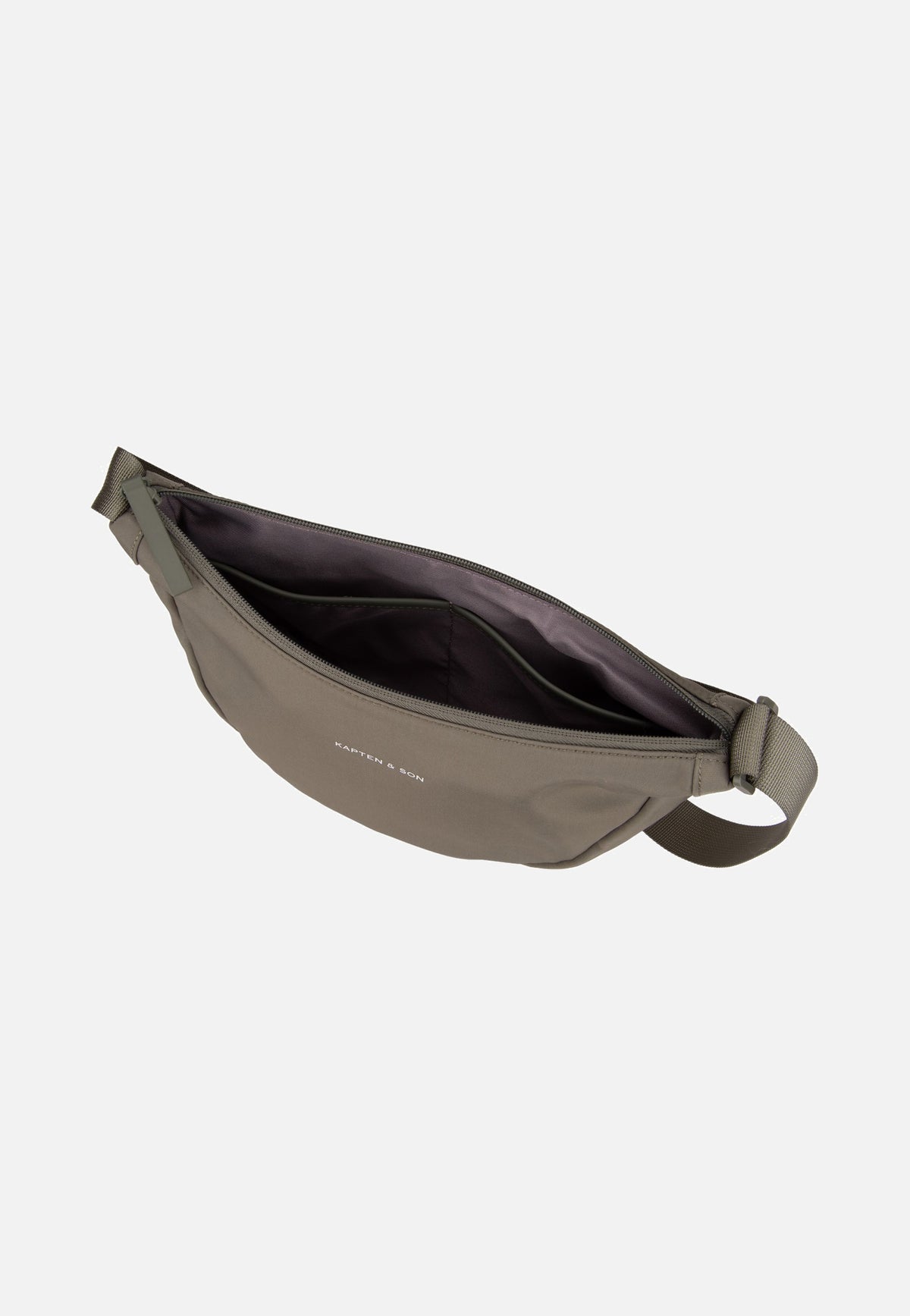 Kapten & Son Essential Moon Bag Dusty Green Crossbody Bag