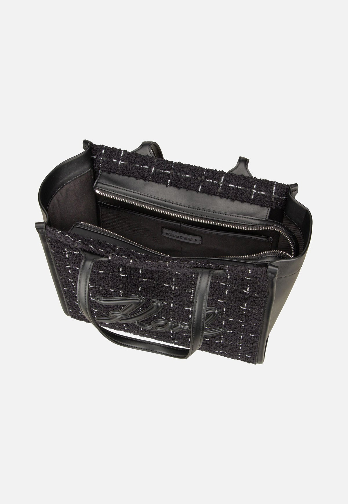 Karl Lagerfeld K/Skuare MD Tote Bouclé KL Bouclé Bw Shopper