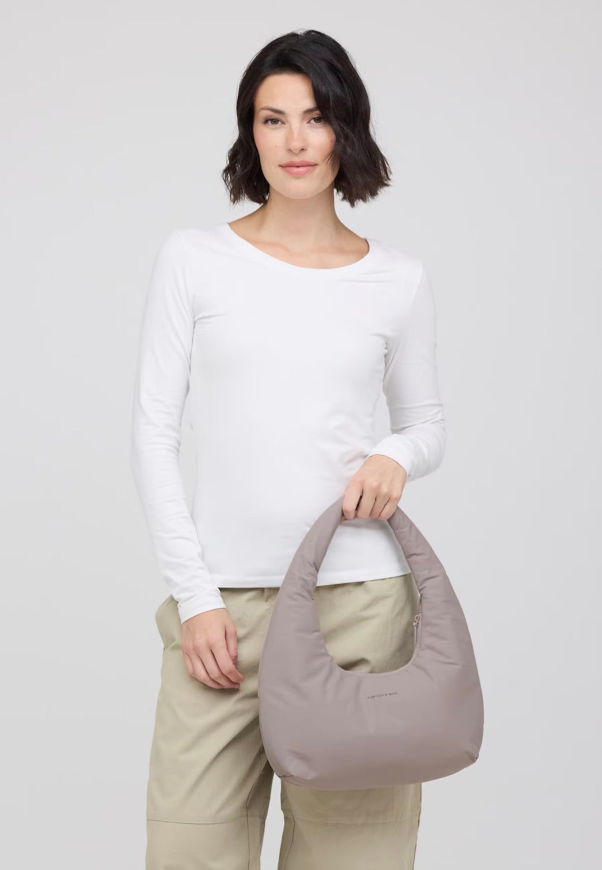 Kapten & Son Skara Cloud Shoulder Muted Rose Schultertasche