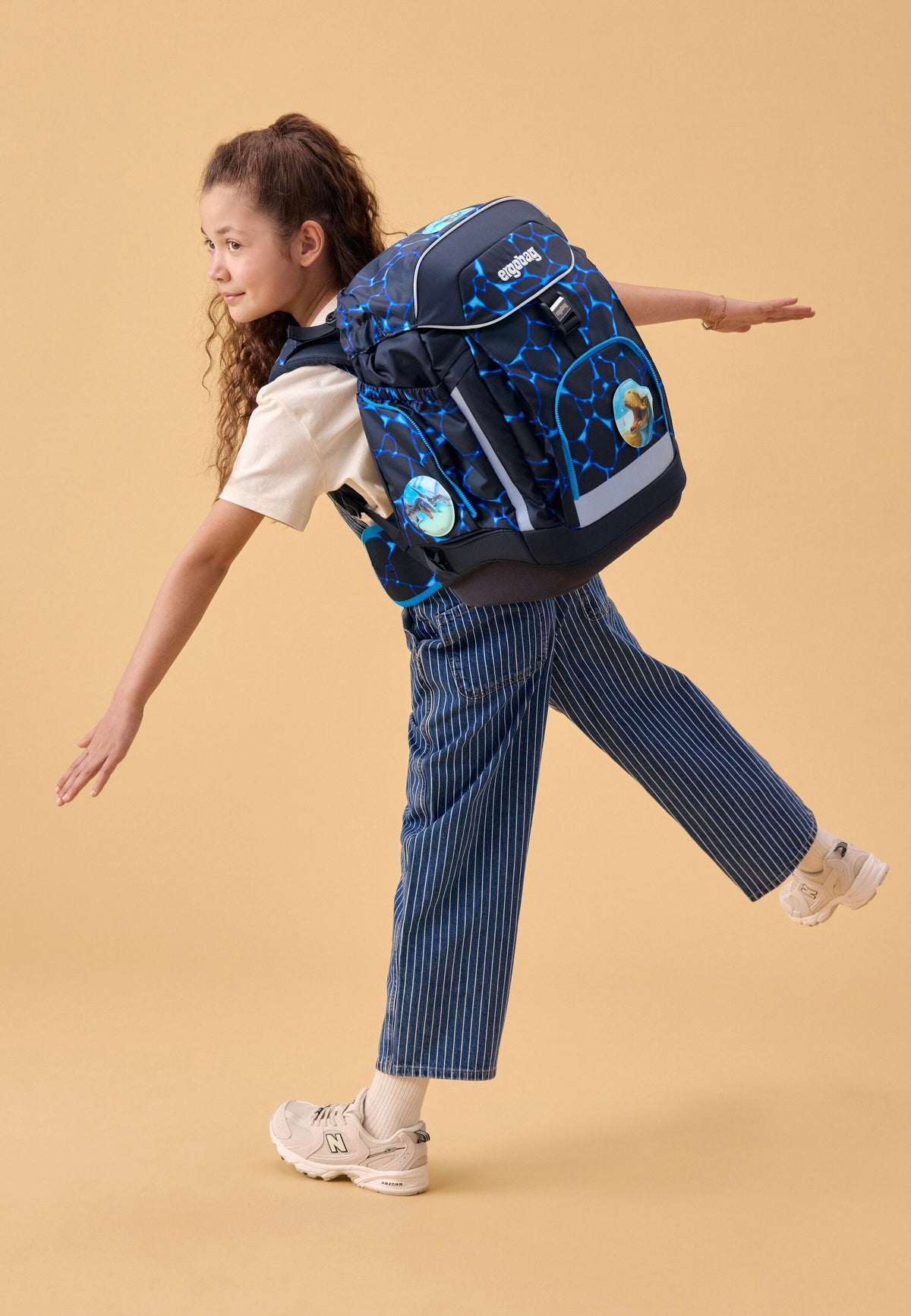 ergobag maxi Set COLOR FLASH Bärassic Garden Schulranzen