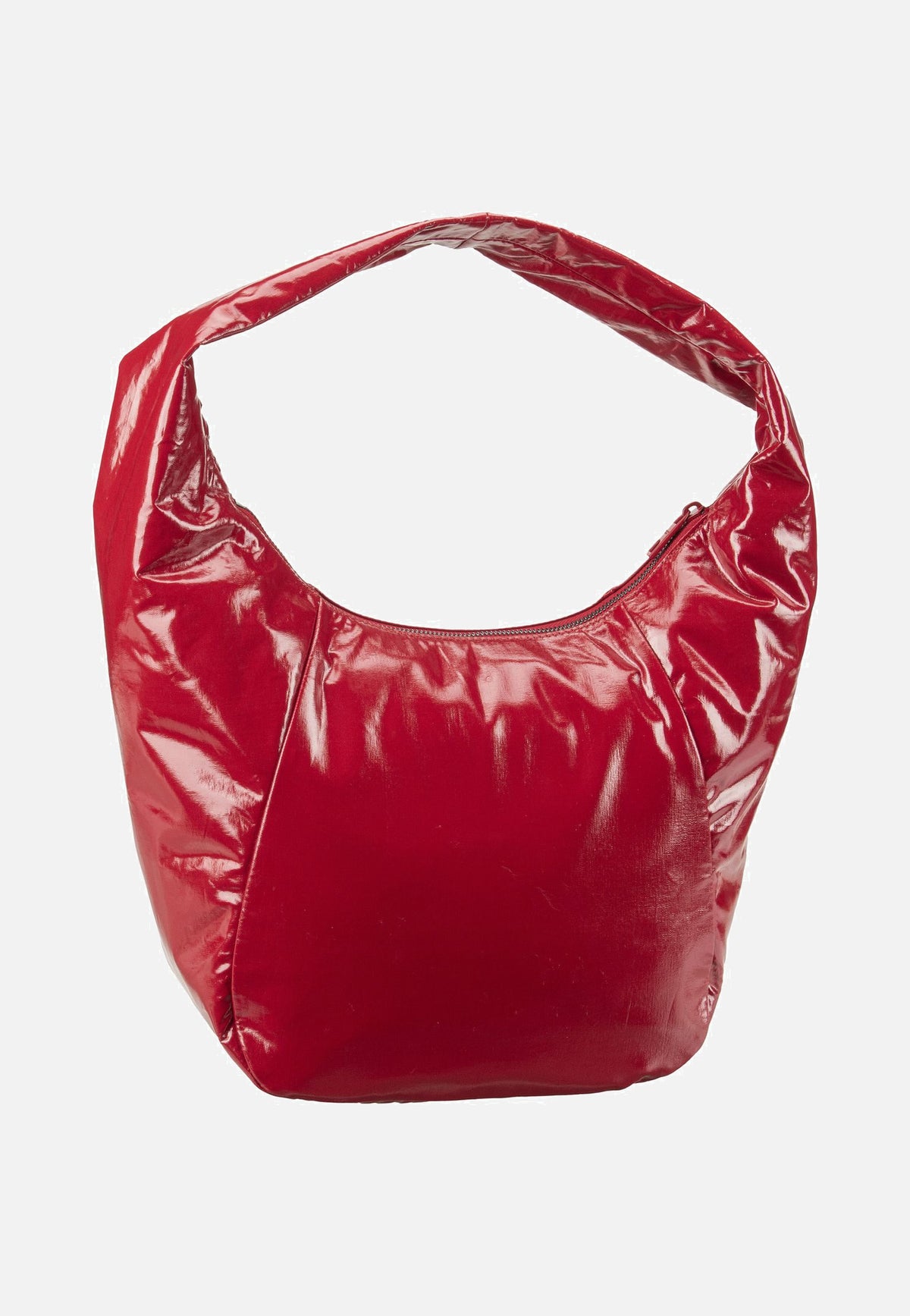 Liebeskind Berlin Ferrah M Rain True Red Hobo Bag