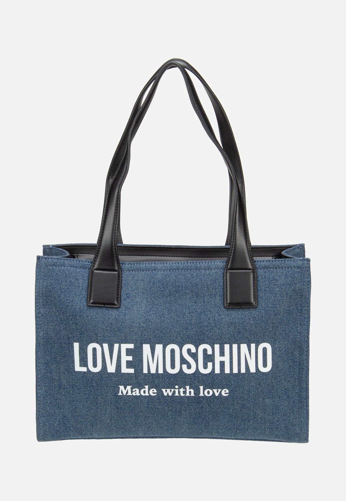 Love Moschino Denim Signature Love 4056 Denim Shopper