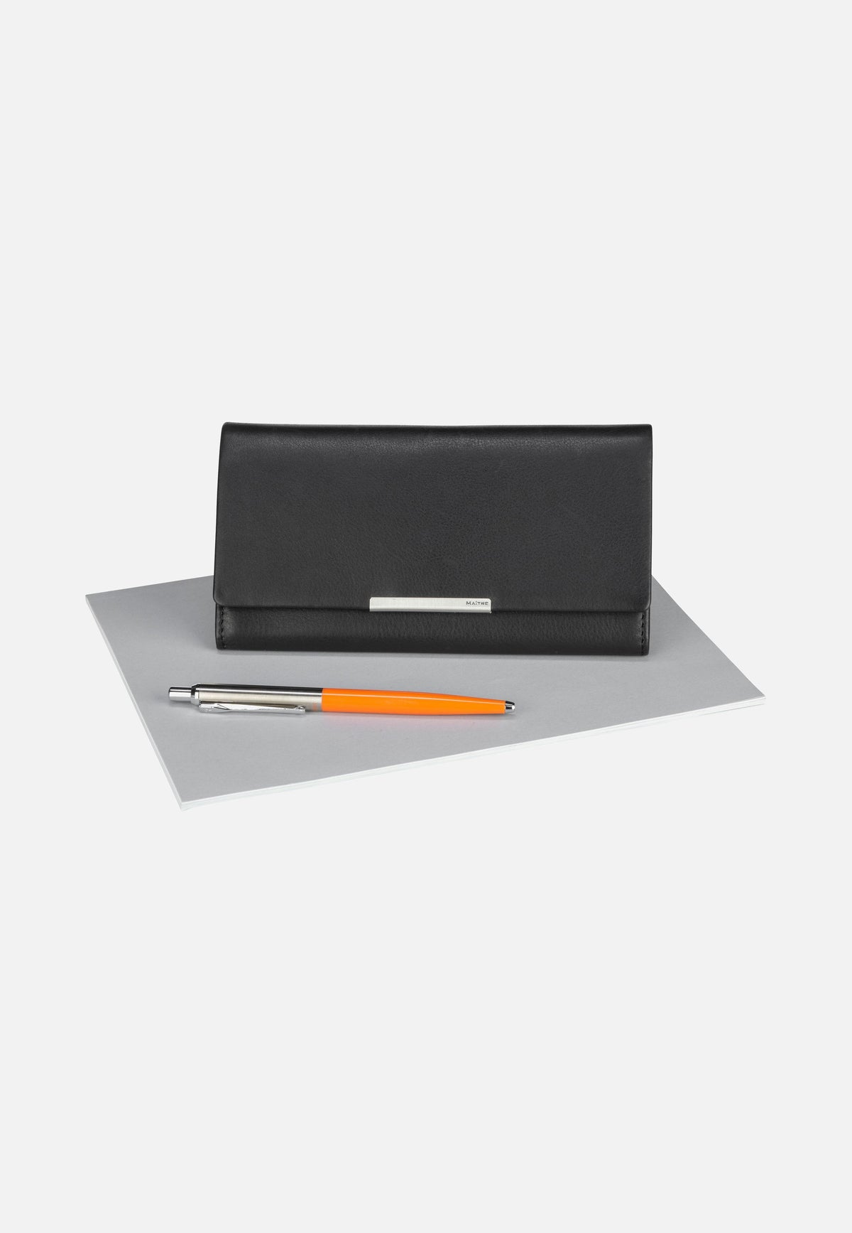 Maître Belg Diedburg Purse LH8F Black Portemonnaie