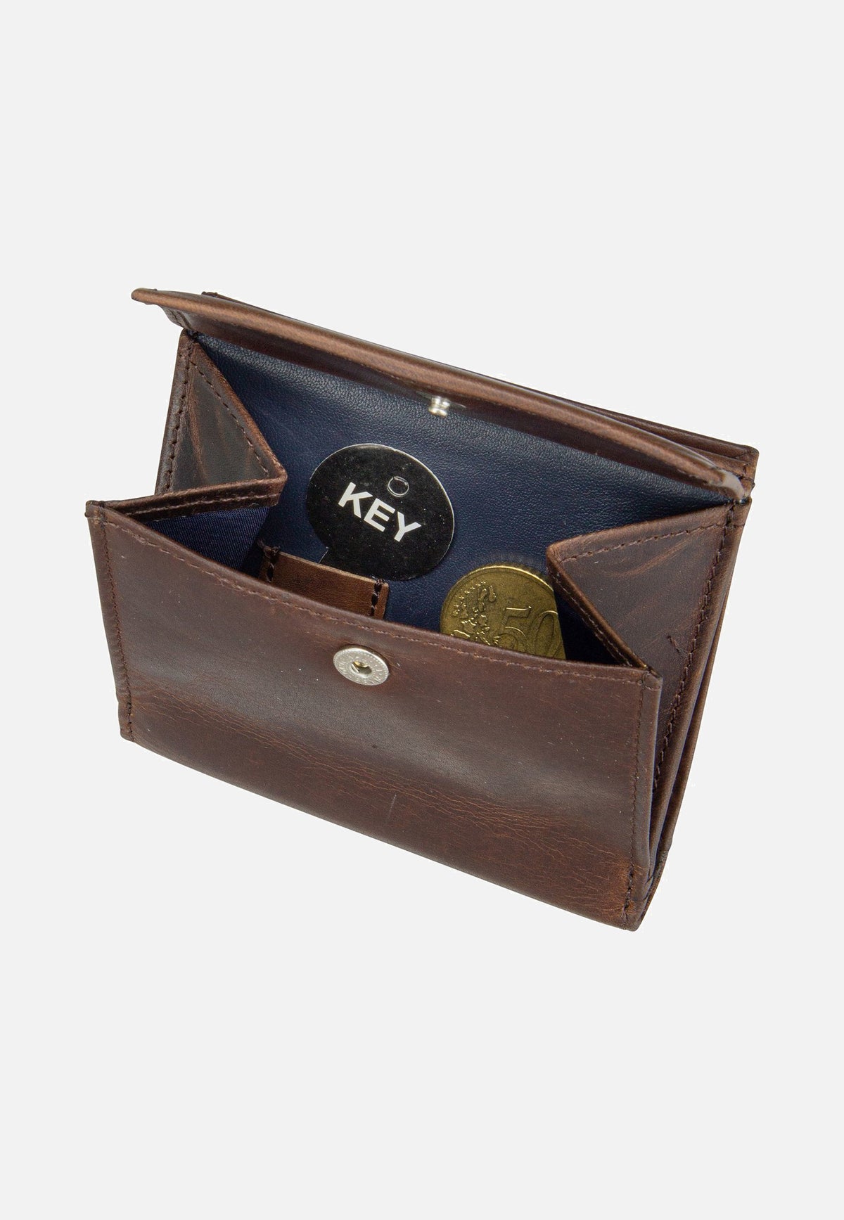 Maître Birkheim Gerfried BillFold SH4F Dark Brown Portemonnaie