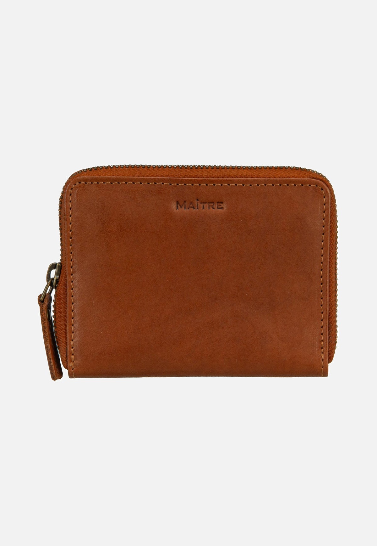 Maître Forst Dacia Purse MH6Z Cognac Portemonnaie