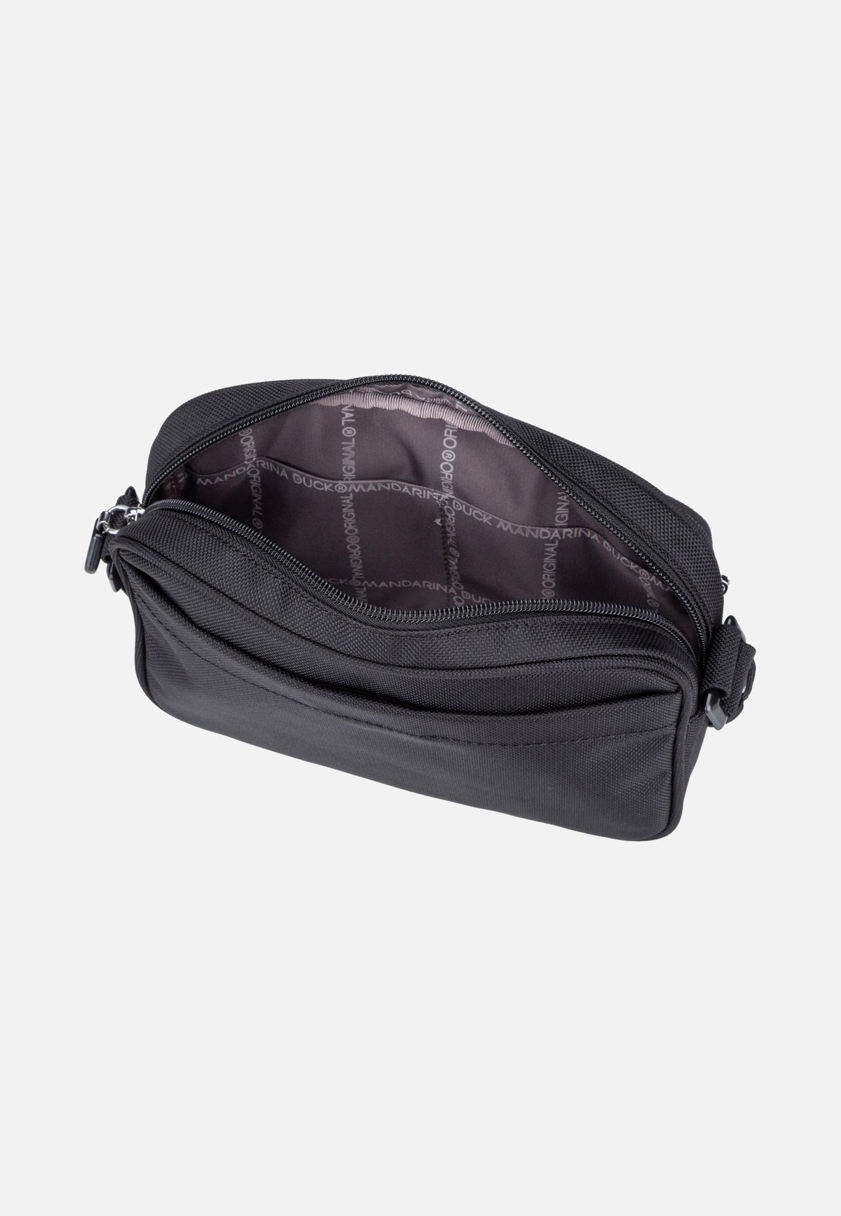 Mandarina Duck MD20 Camera QMT74 Black Crossbody Bag