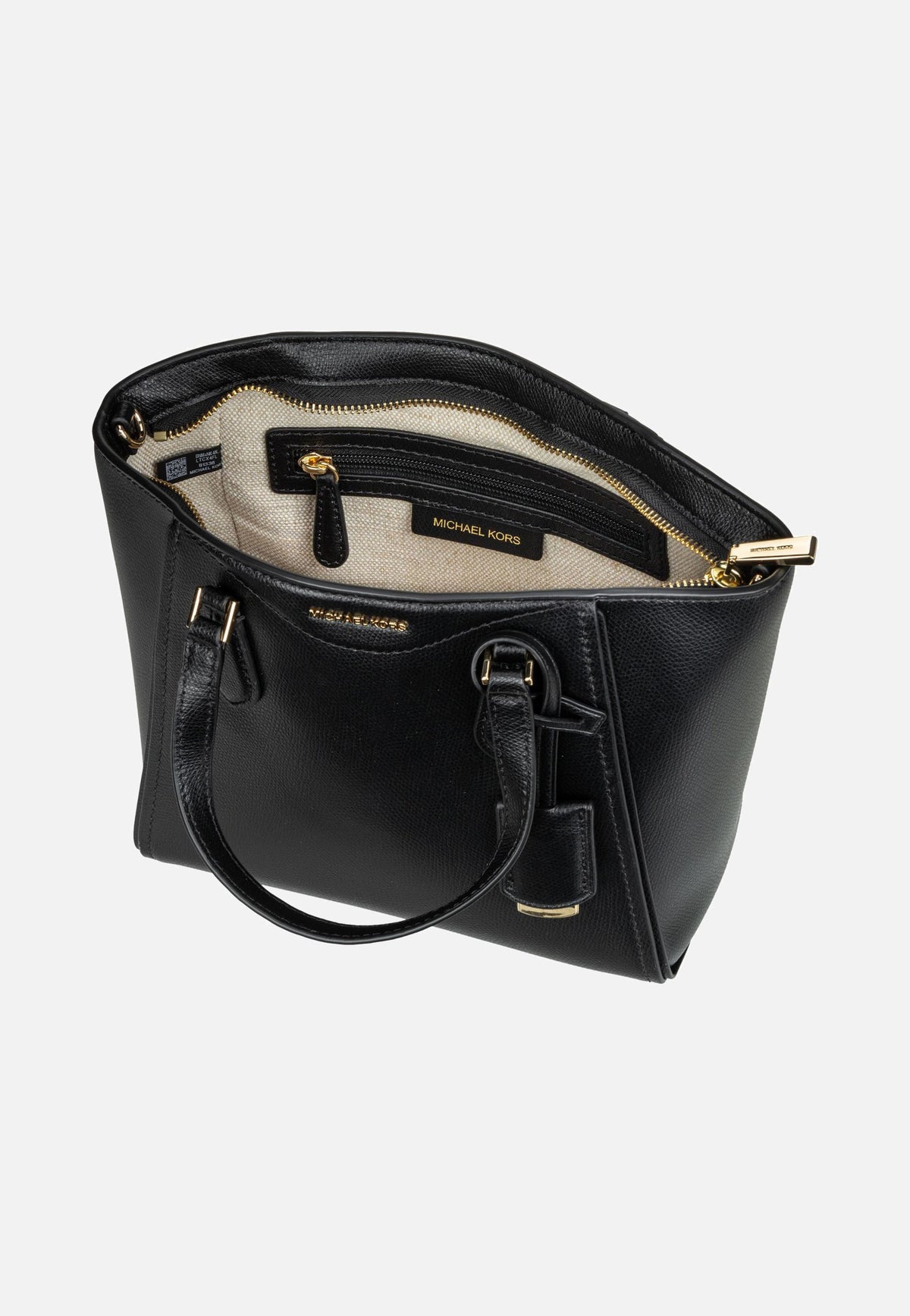Michael Kors Taryn Small Convertible Sahara Black Henkeltasche