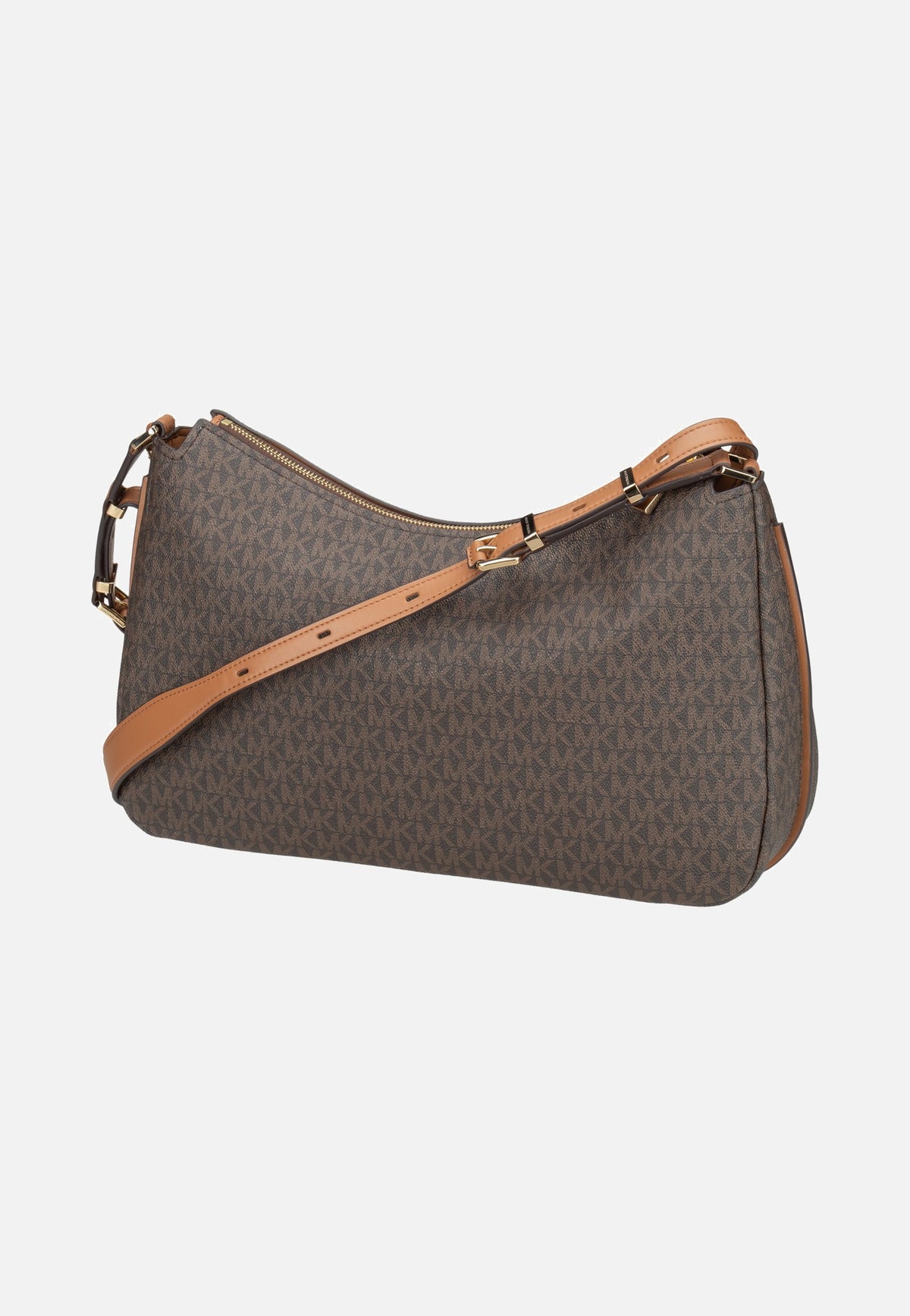 Michael Kors Nolita MD TZ Hobo Shoulder MK Brown/Acorn Schultertasche