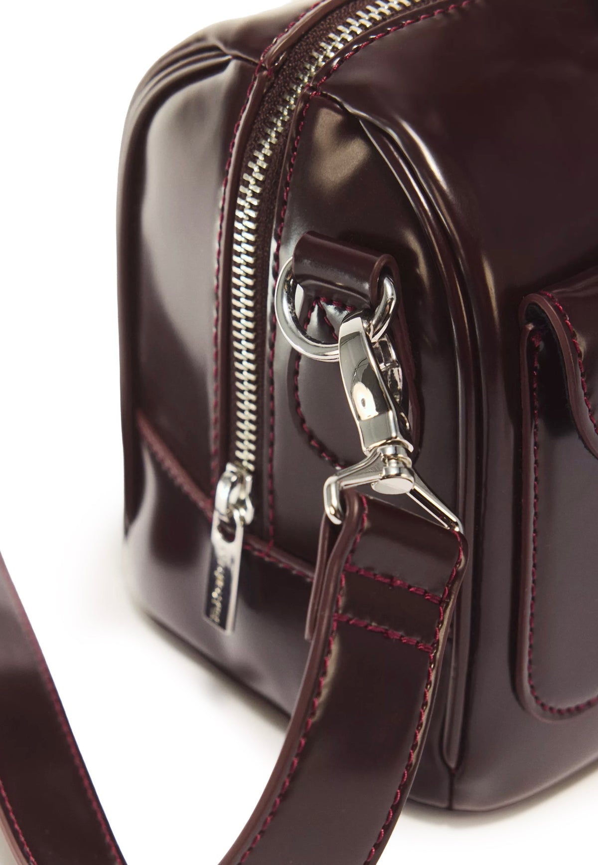 Dr. Martens Top Handle Cherry Red Oxford Rub Off Tasche