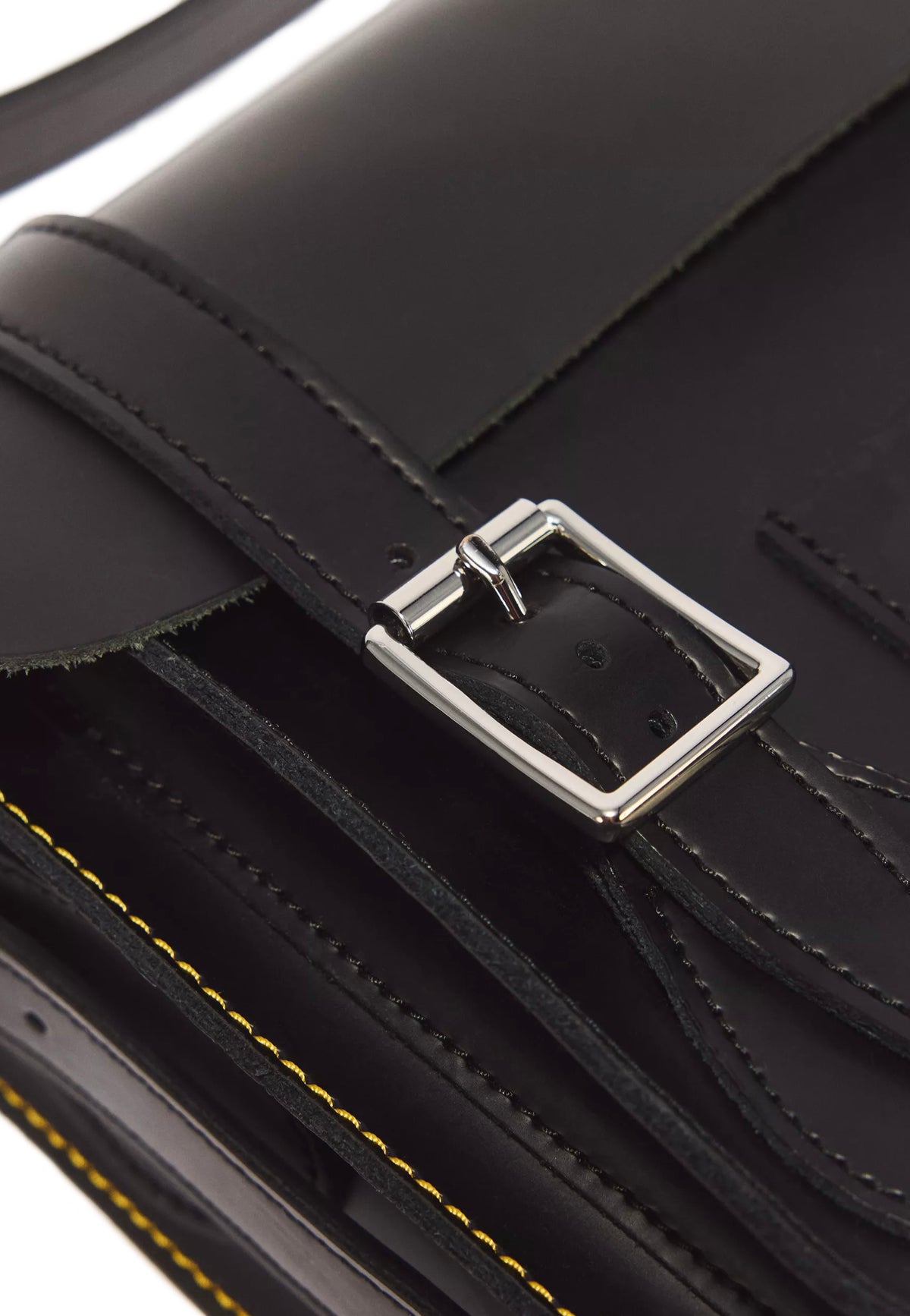 Dr. Martens 11" Satchel Black Kiev Crossbody Bag