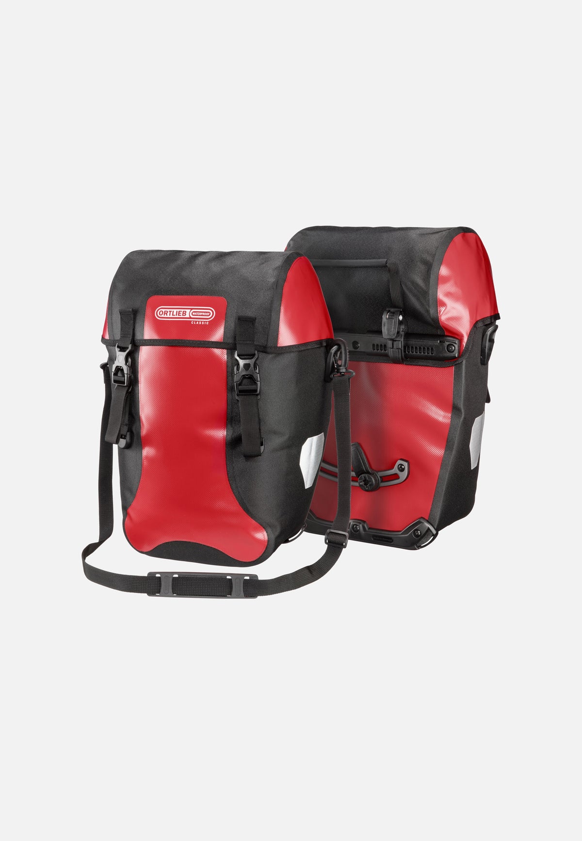 ORTLIEB Bike-Packer Rot Schwarz Fahrradtasche