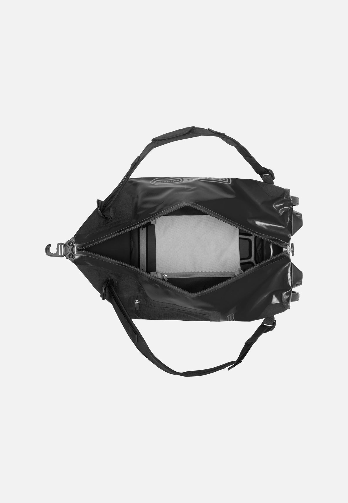 ORTLIEB Duffle RG 34L Schwarz Reisetasche mit Rollen