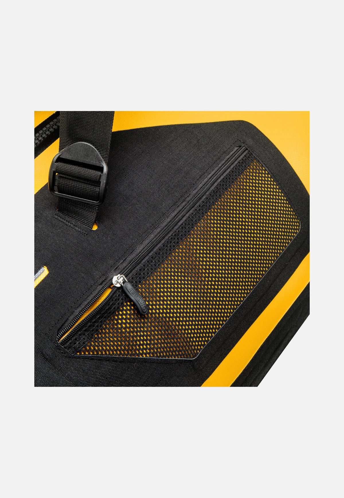 ORTLIEB Duffle RS 85L Sonnengelb Schwarz Reisetasche mit Rollen