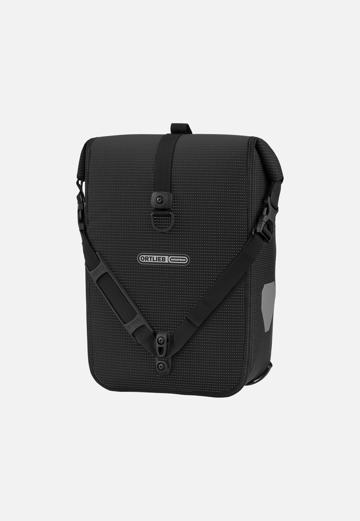 ORTLIEB Sport-Roller High Vis Schwarz Reflex Fahrradtasche