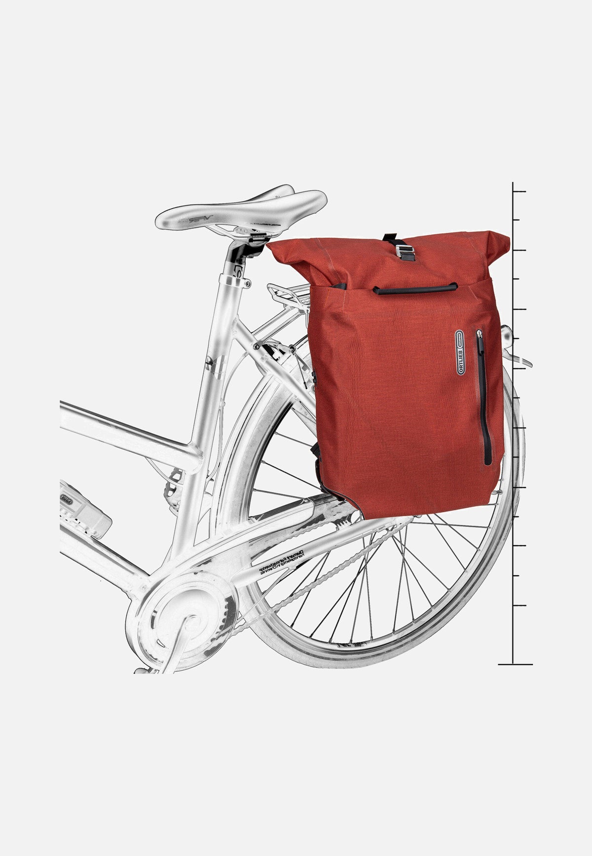 ORTLIEB Vario Plus 26 QL2.2 Dark Chili Tasche