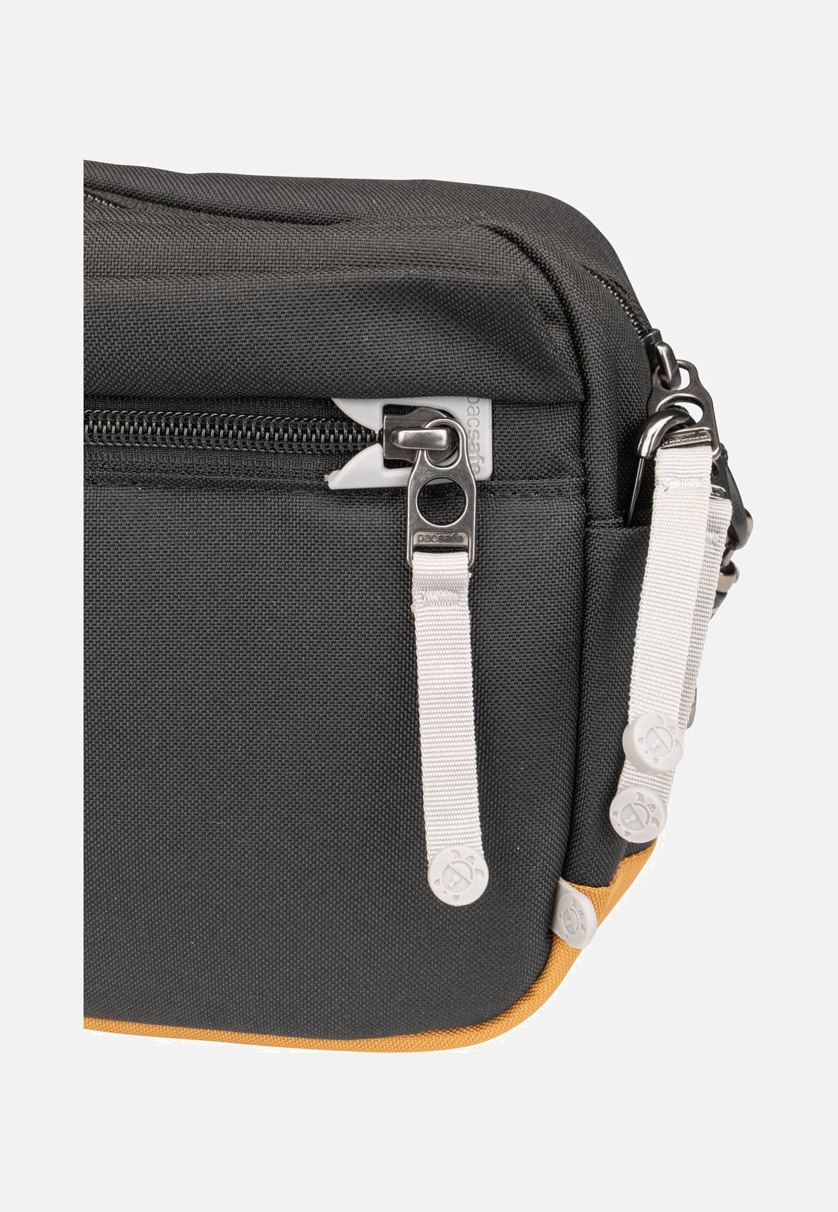 Pacsafe GO Jet Black Crossbody Bag