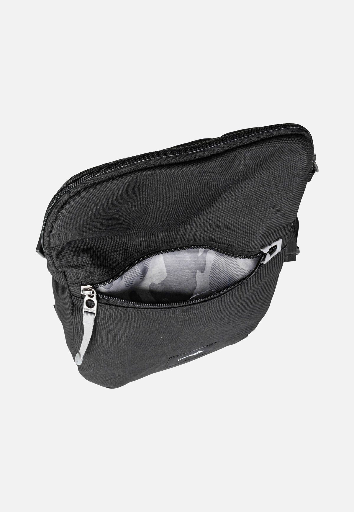 Pacsafe GO Saddle 35140 Jet Black Crossbody Bag