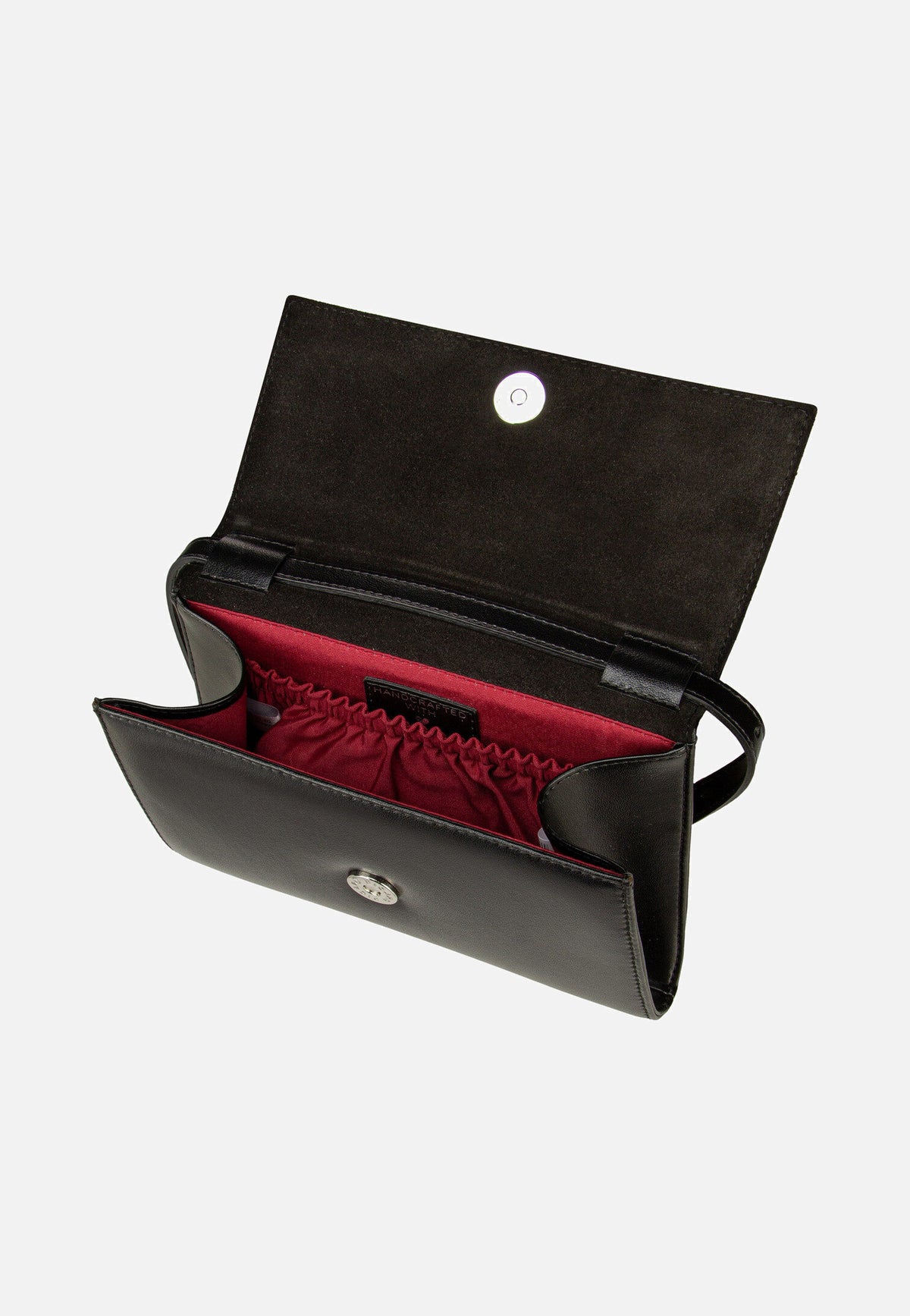 Picard Auguri Schwarz Clutch