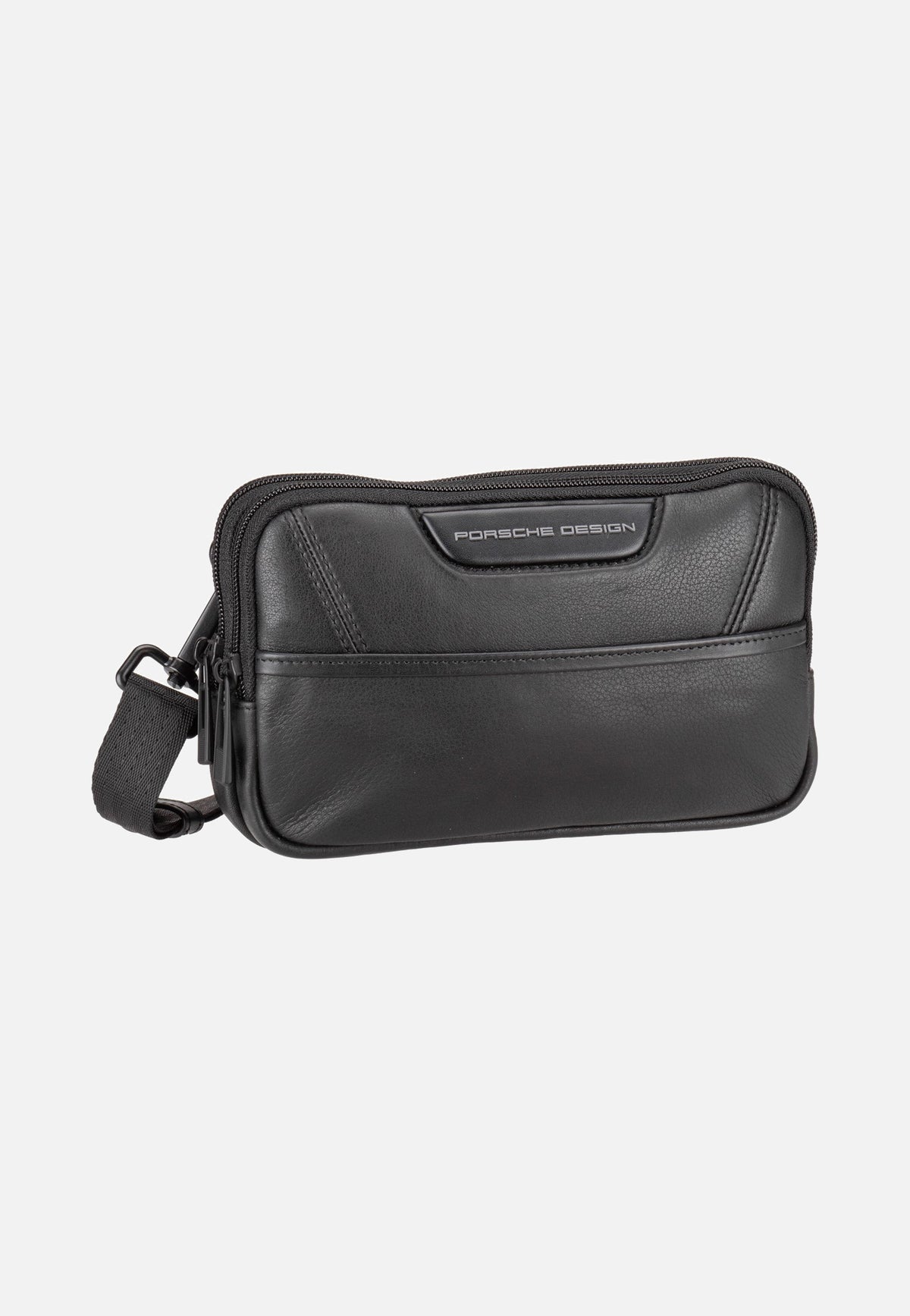 Porsche Design Roadster Leather Evo Travel Po Black Umhängetasche