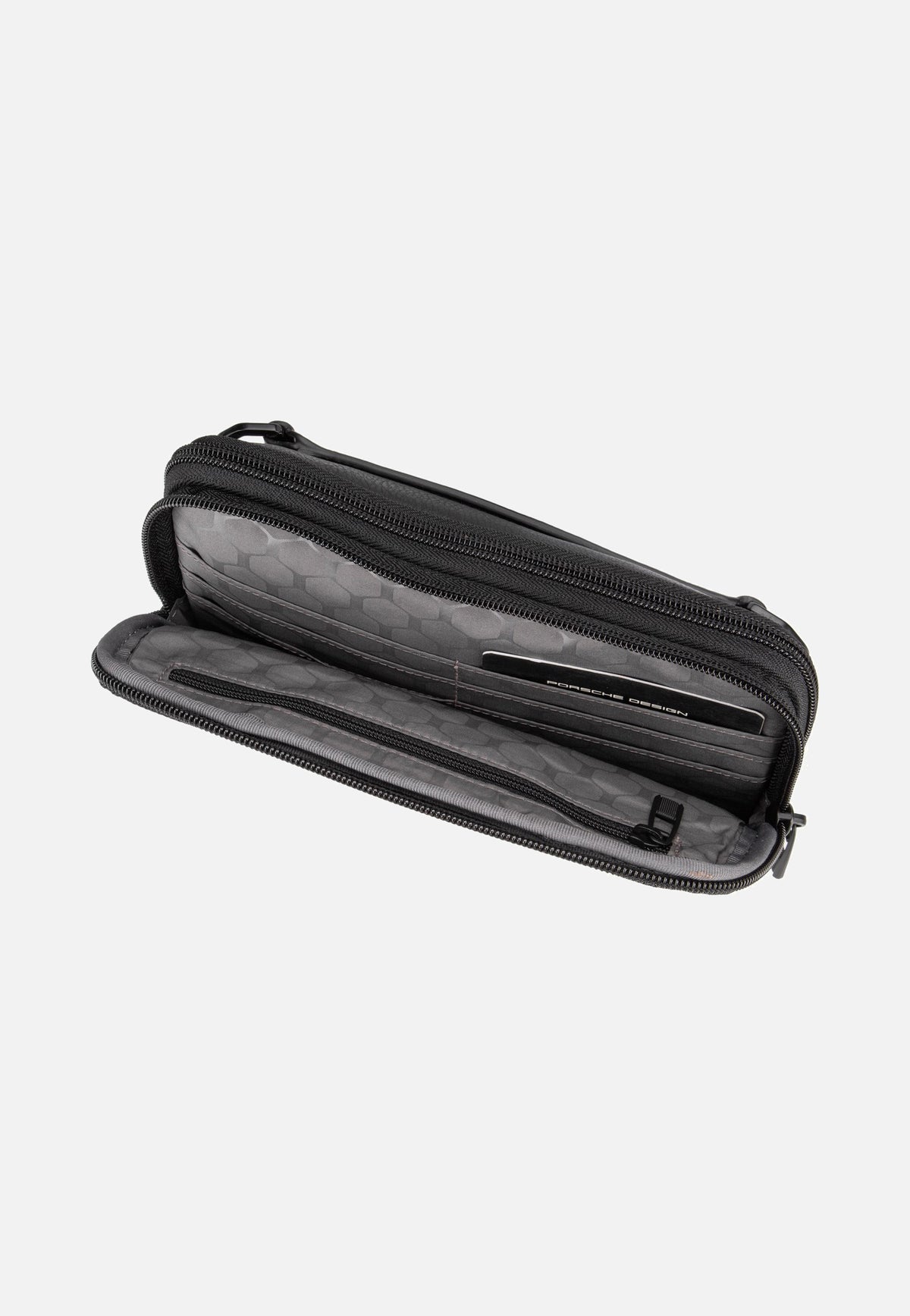 Porsche Design Roadster Leather Evo Travel Po Black Umhängetasche