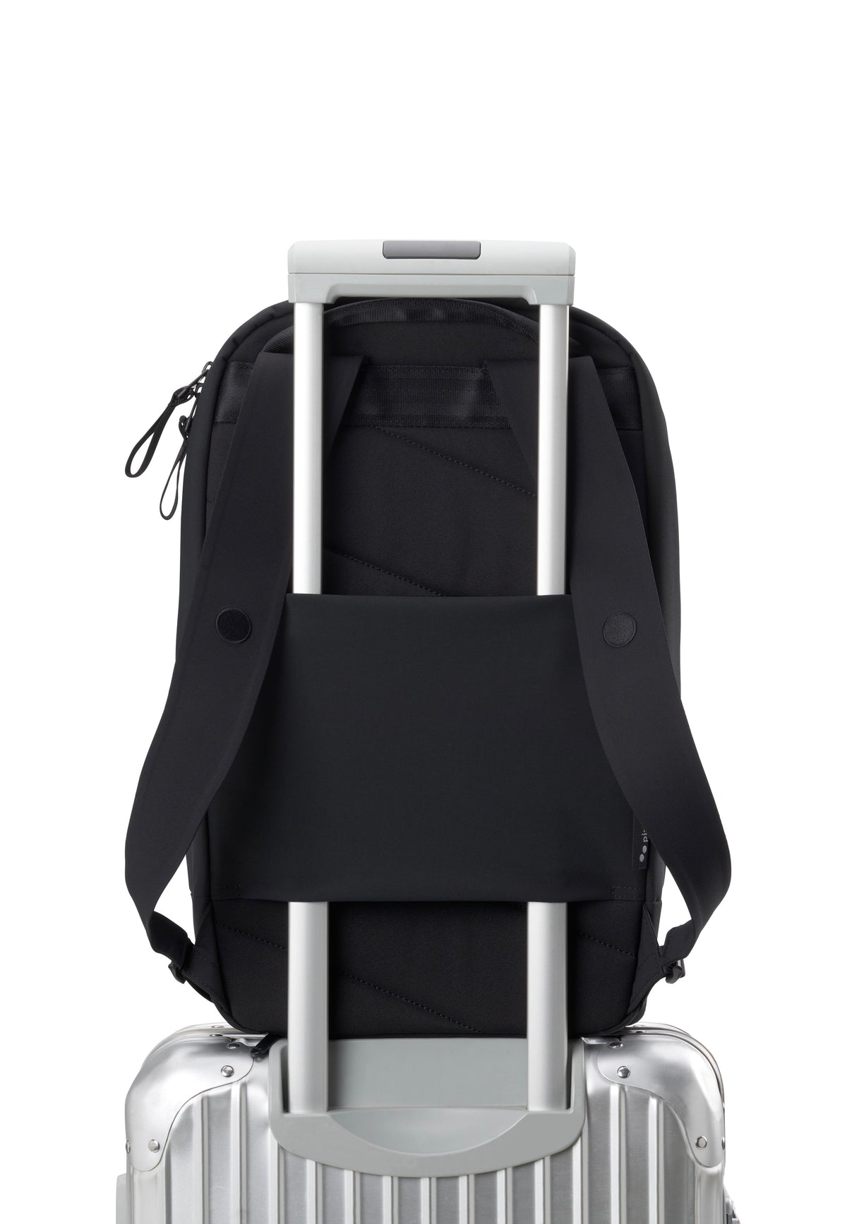 pinqponq Kontor Solid Black Rucksack