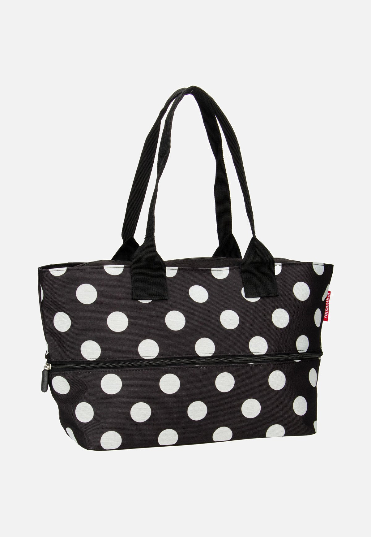 reisenthel Shopper E1 Dots White Shopping Bag