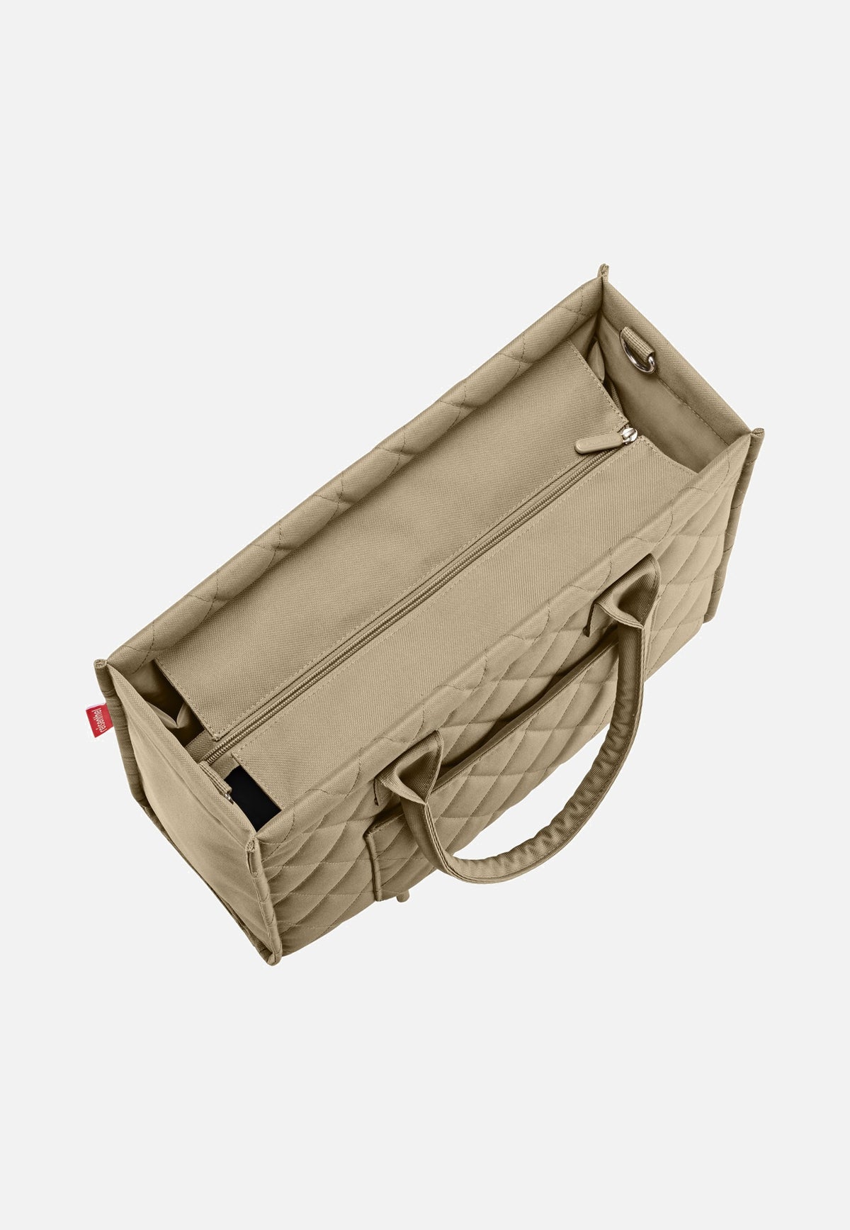 reisenthel Daily Shopper Business Rhombus Olive Tote Bag