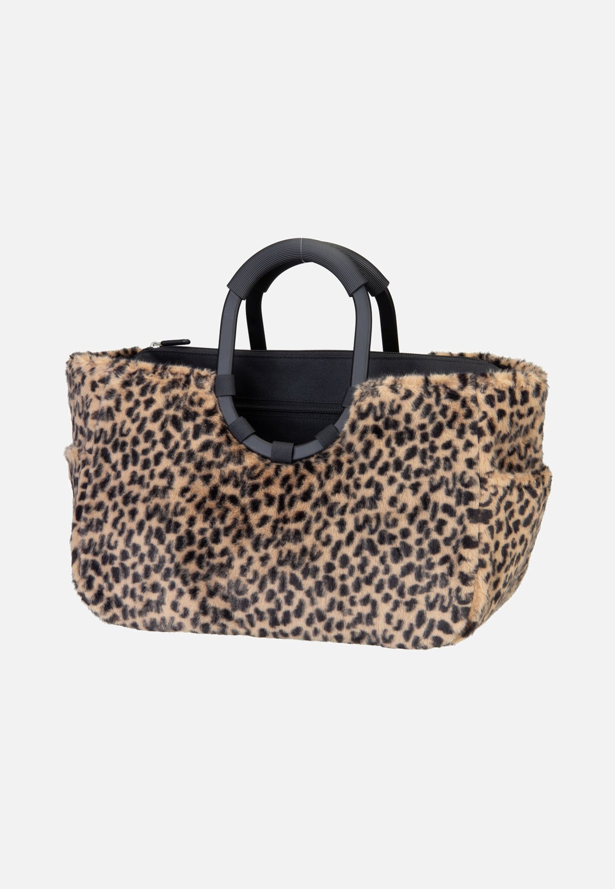 reisenthel Loopshopper M Leo Fake Fur Einkaufskorb