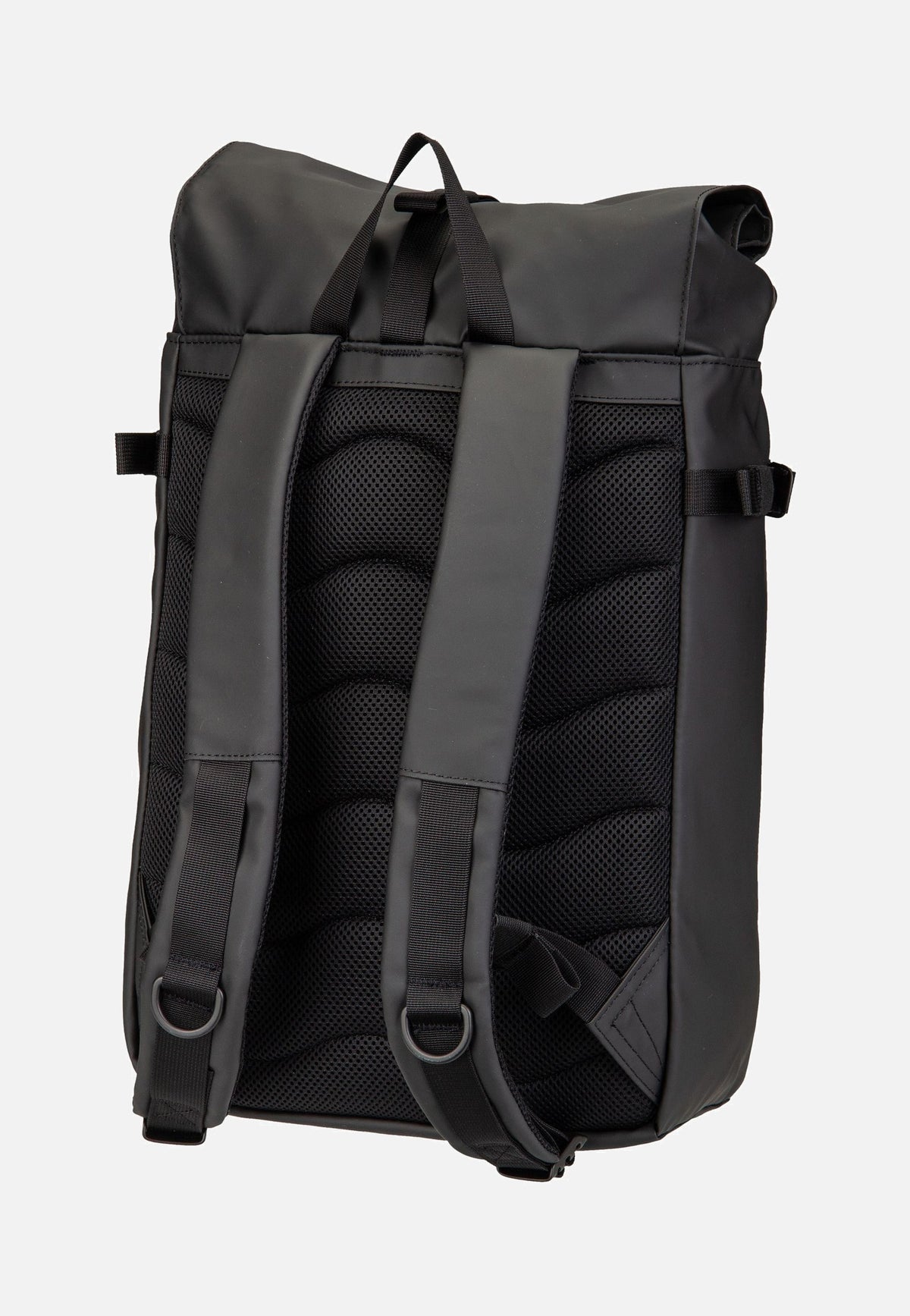 Sandqvist Stream Slim Rolltop M Black Rucksack