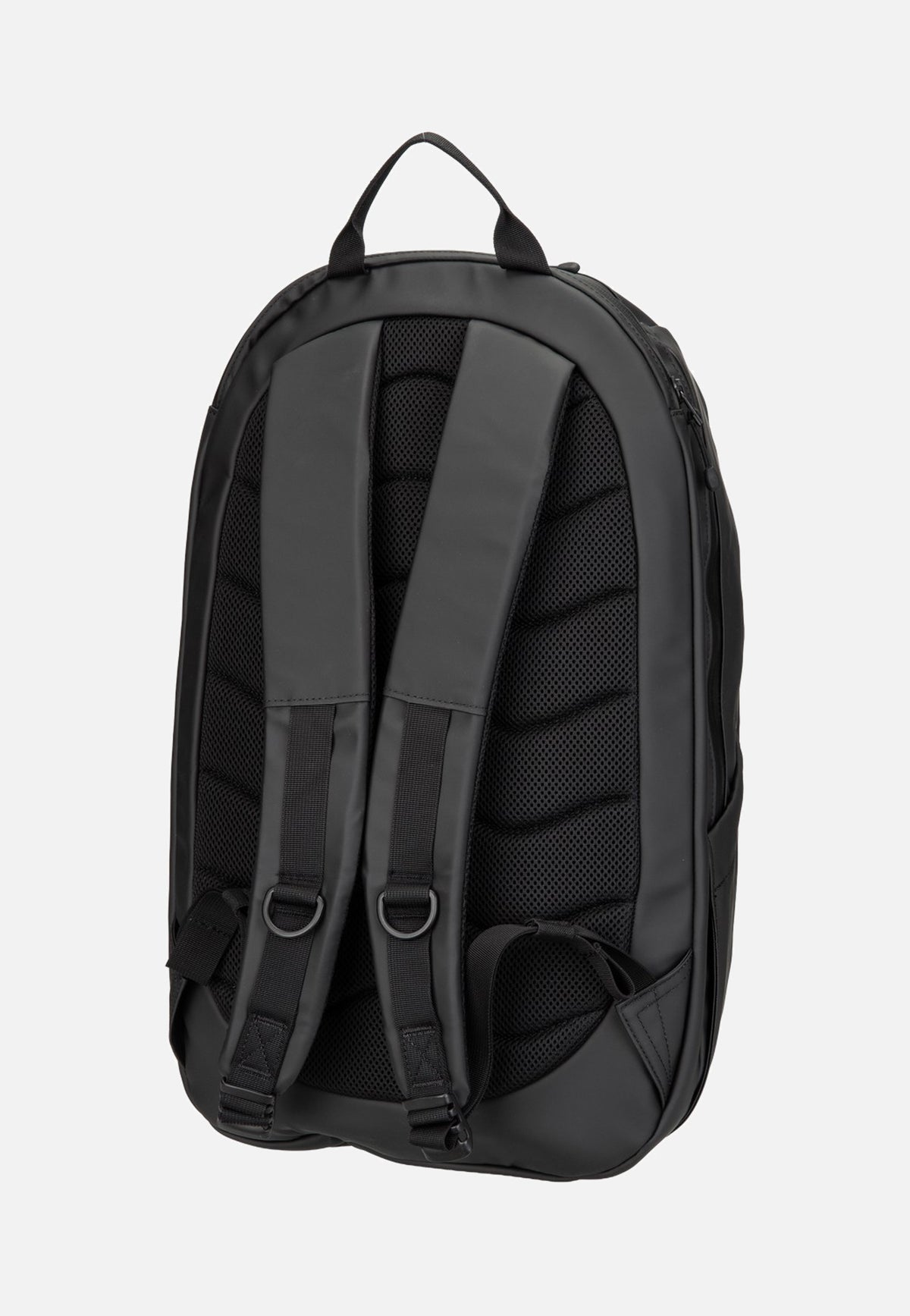Sandqvist Stream Zipper Black Rucksack