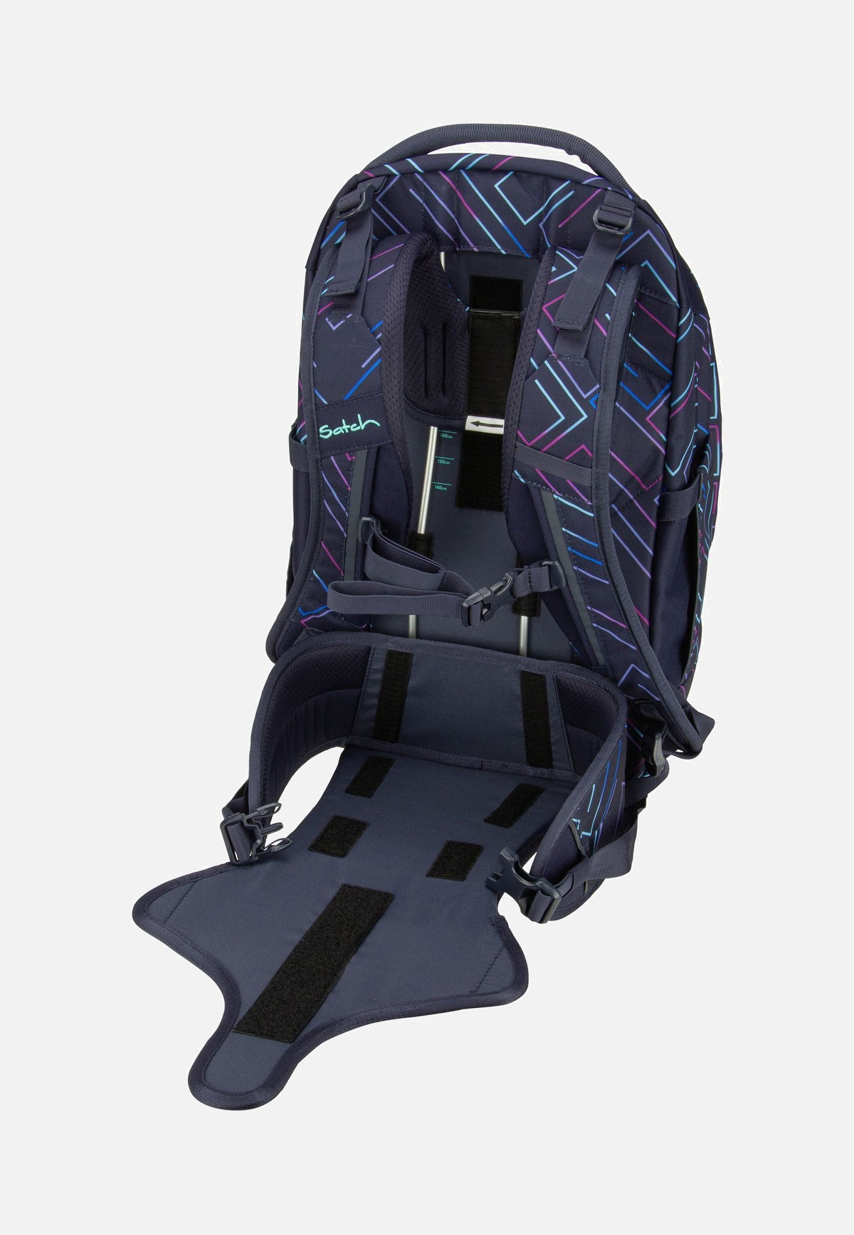 satch satch Pack Purple Laser Purple Laser Schulranzen