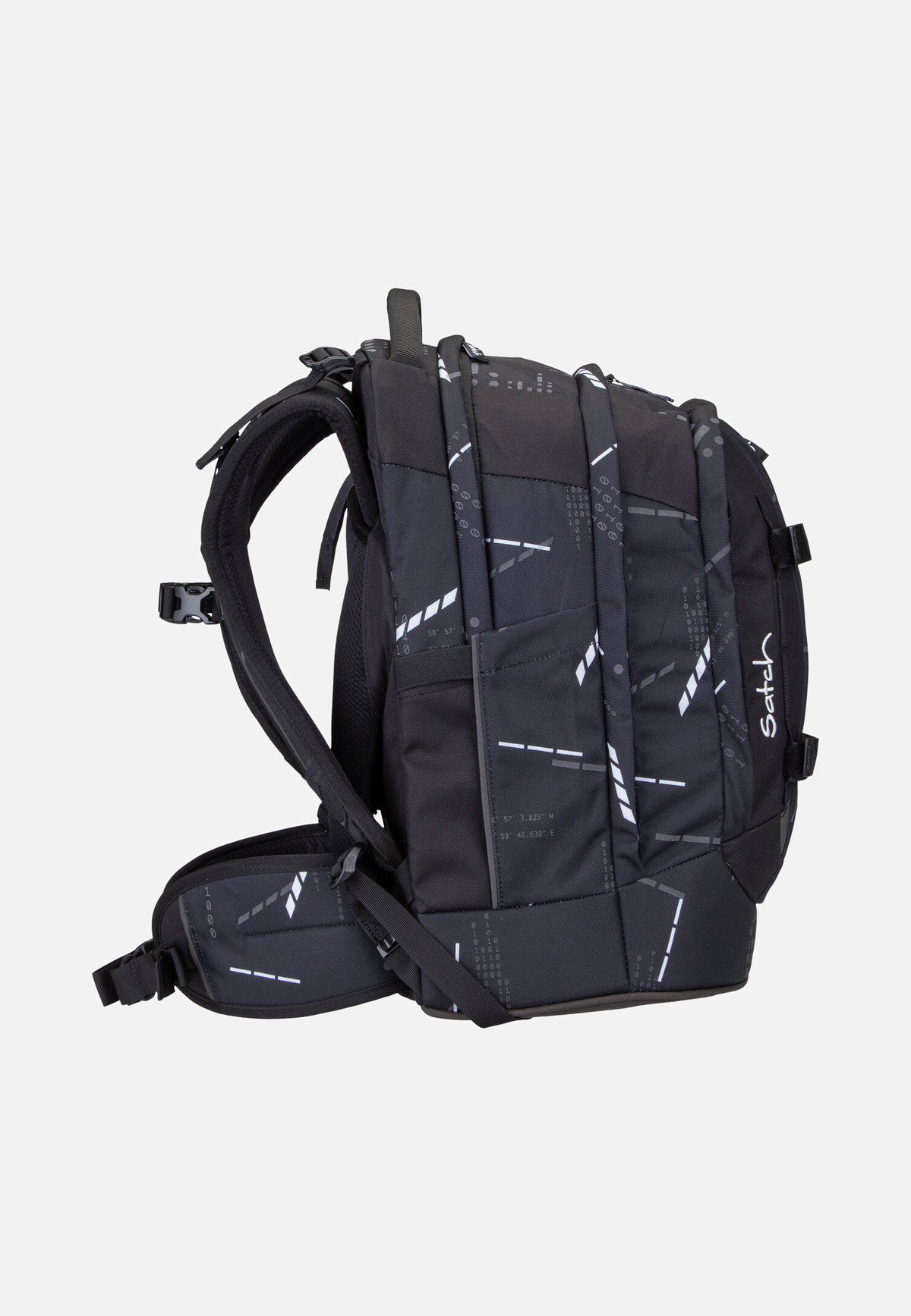 satch satch Pack Reflective Ninja Matrix Schulranzen