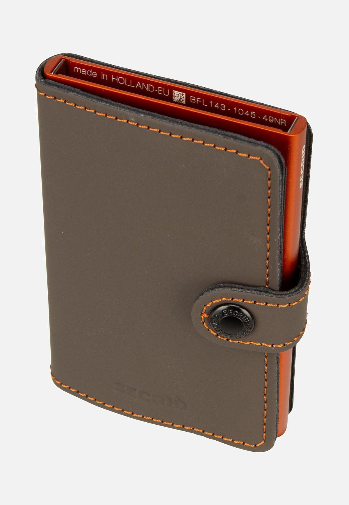 Secrid Miniwallet Matte Truffle-Orange Portemonnaie