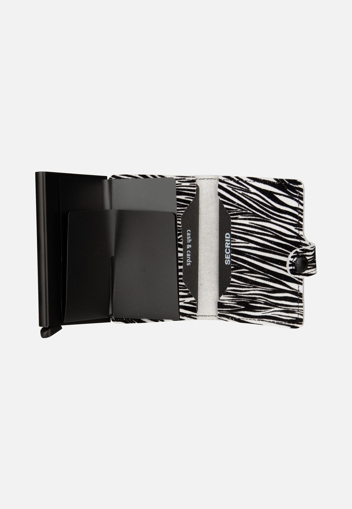 Secrid Miniwallet Zebra Light Grey Portemonnaie