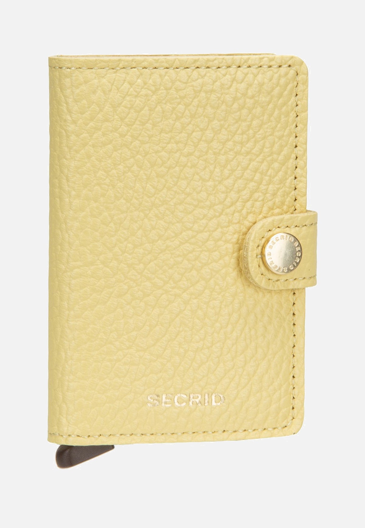 Secrid Miniwallet Pebble Butter Yellow Portemonnaie