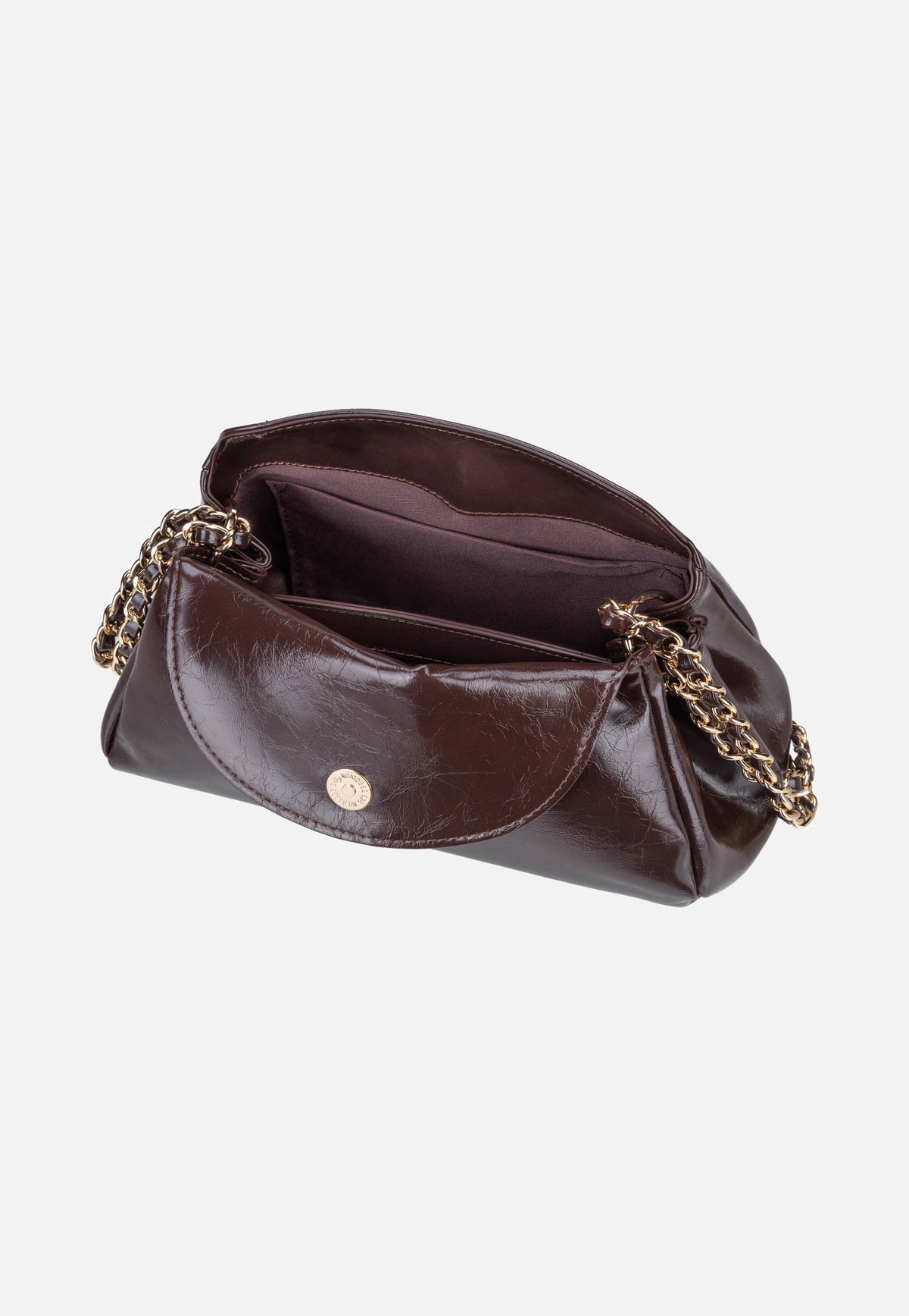 Seidenfelt Loimaa Handbag Dark Brown Schultertasche