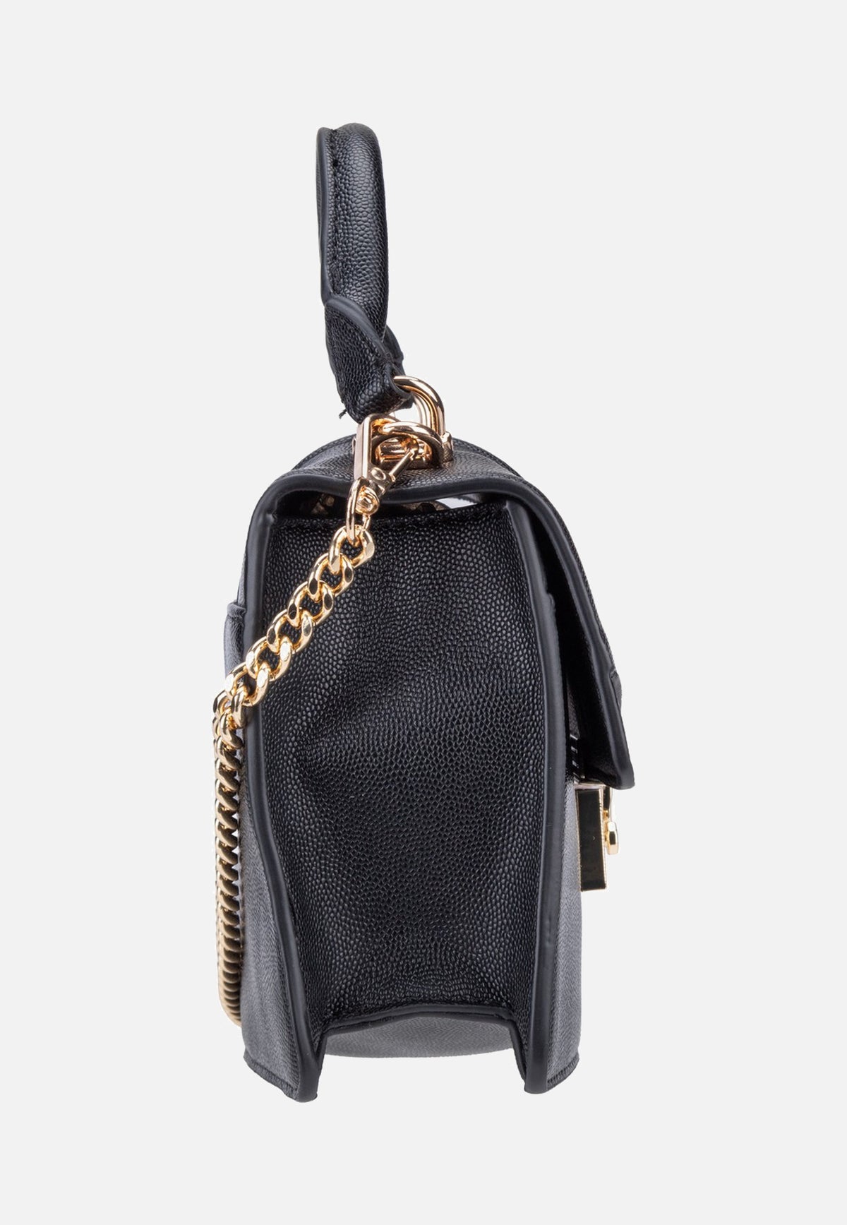 Seidenfelt Roros Top Handle Black/Gold Abendtasche