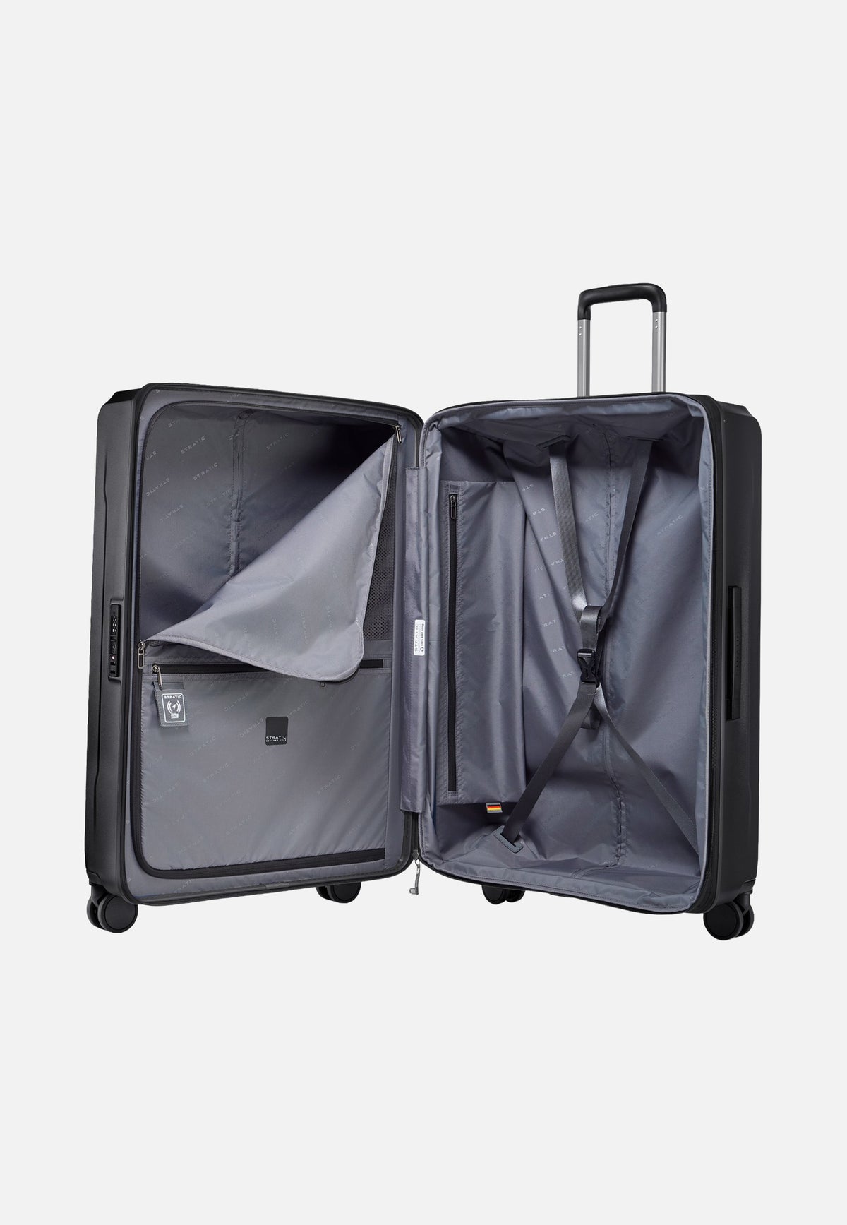 Stratic Phoenix SL Trolley L Black Koffer