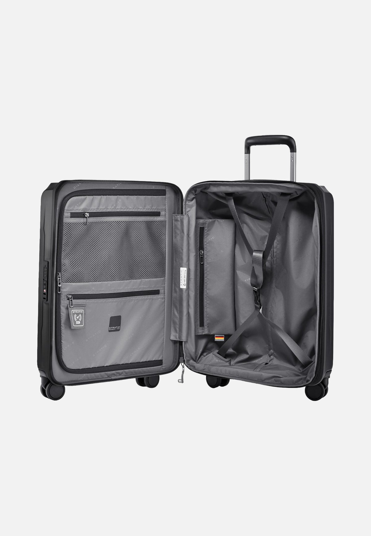 Stratic Phoenix SL Trolley S Black Koffer