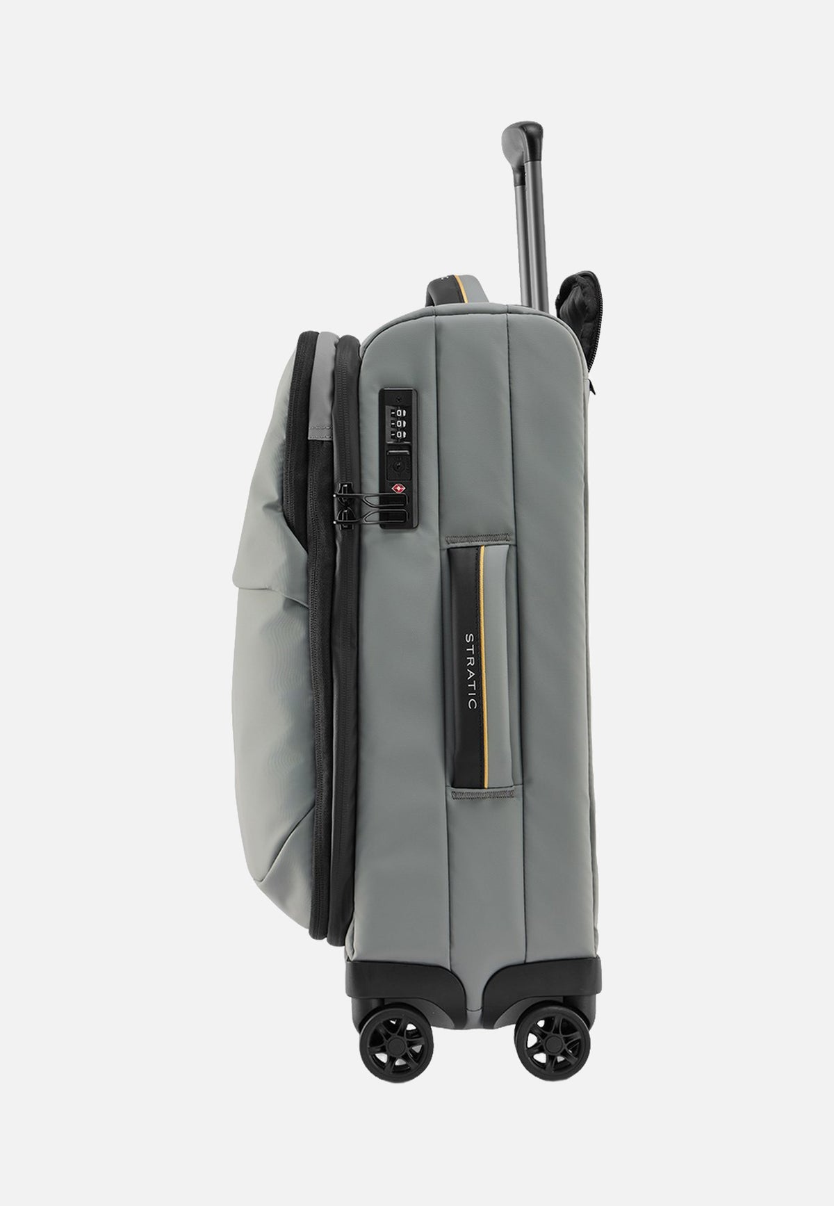 Stratic Vibe Trolley S Grey Koffer