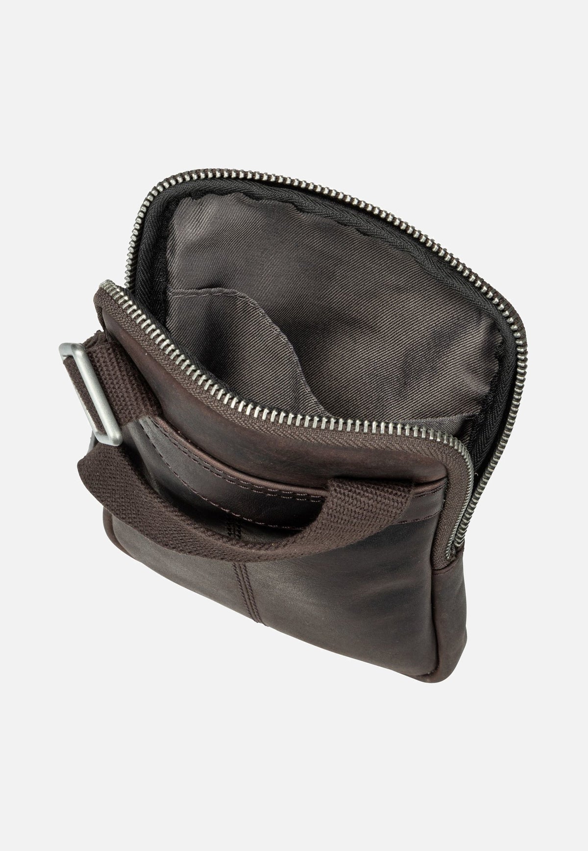 Strellson Brick Lane Brian XSVZ 1 Dark Brown Umhängetasche