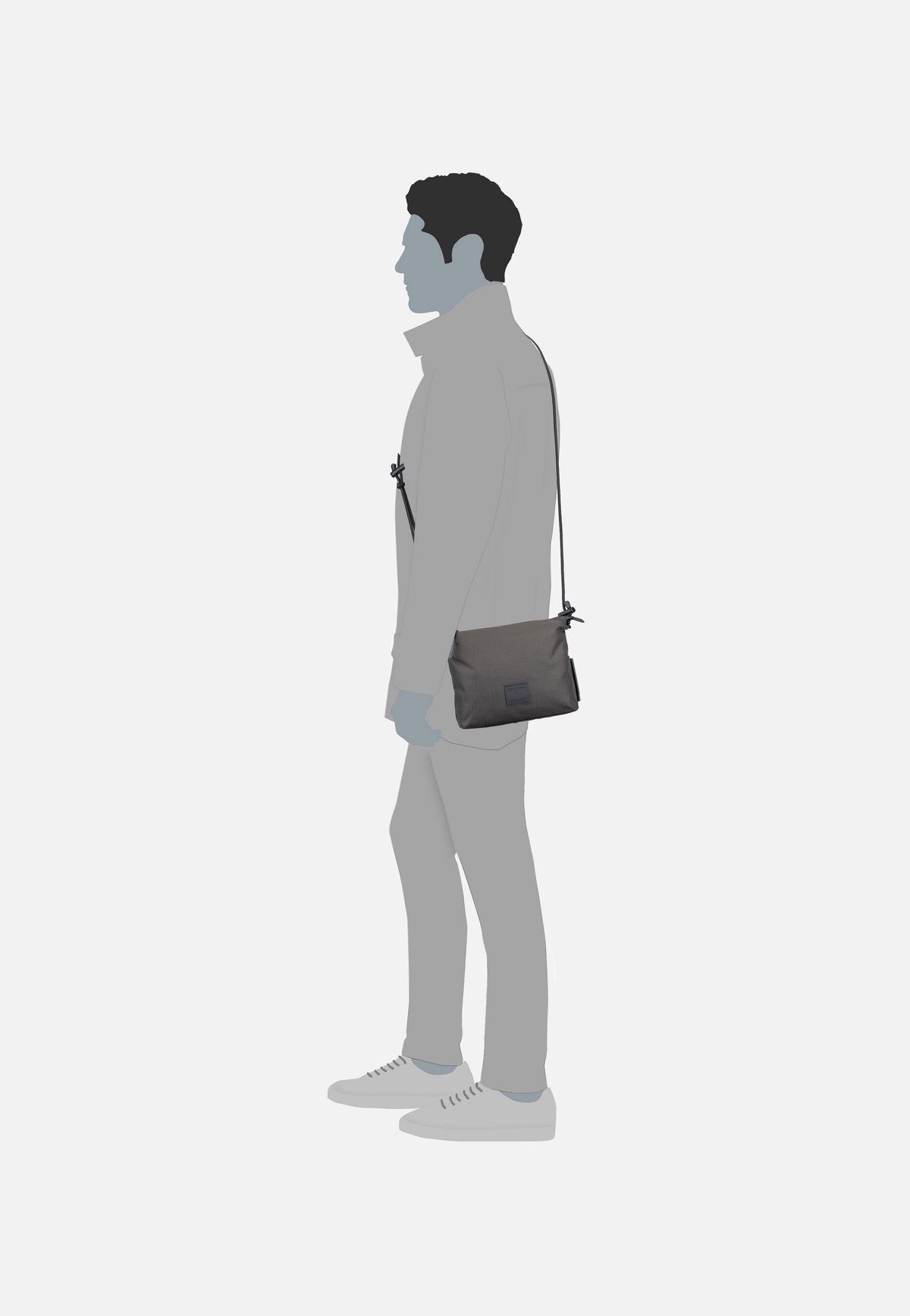 Strellson Northwood RS Sean XSHZ1 Khaki Crossbody Bag