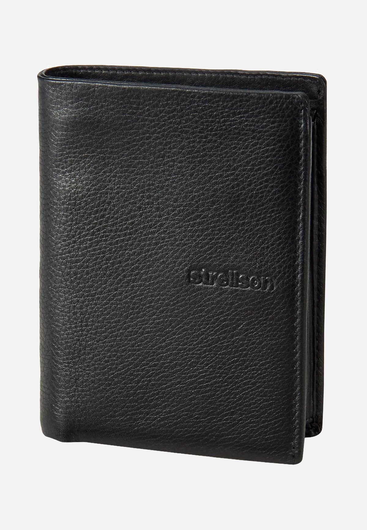 Strellson Carter Bill Fold V8 Black Wallet