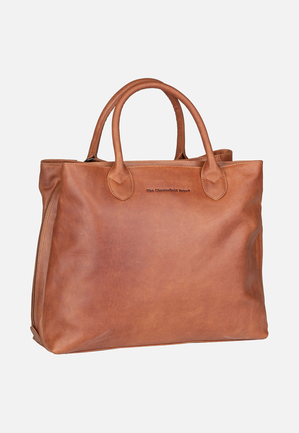 The Chesterfield Brand Passau 1298 Cognac Satchel