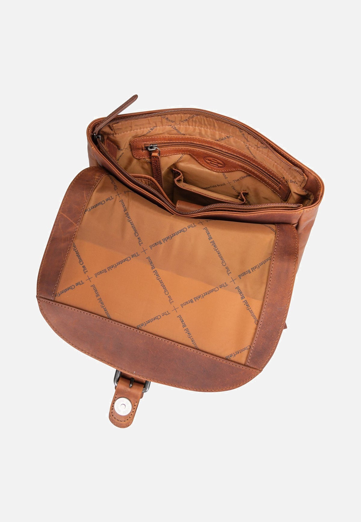 The Chesterfield Brand Vermont 0316 Cognac Backpack