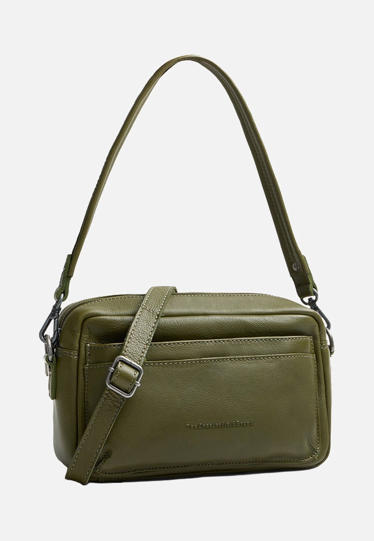 The Chesterfield Brand Liora 1420 Olive Green Schultertasche