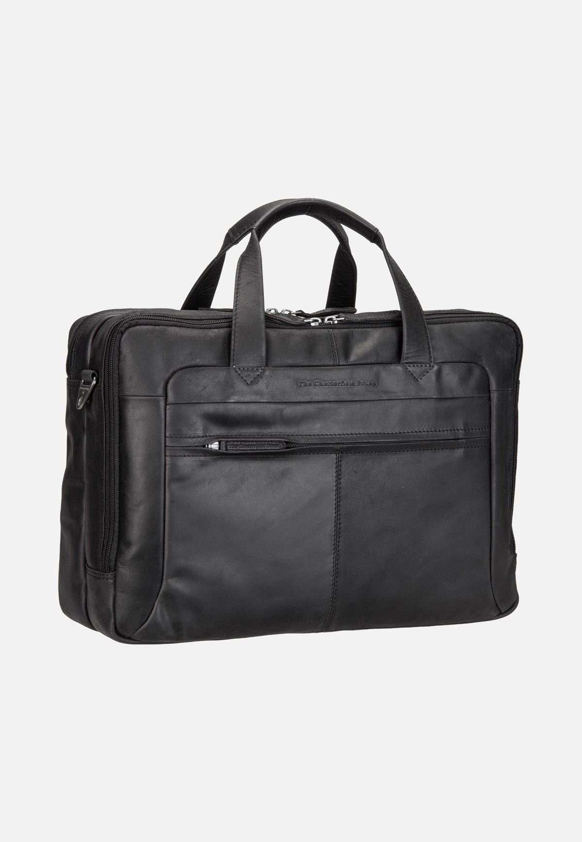 The Chesterfield Brand Ryan 1015 Black Briefcase
